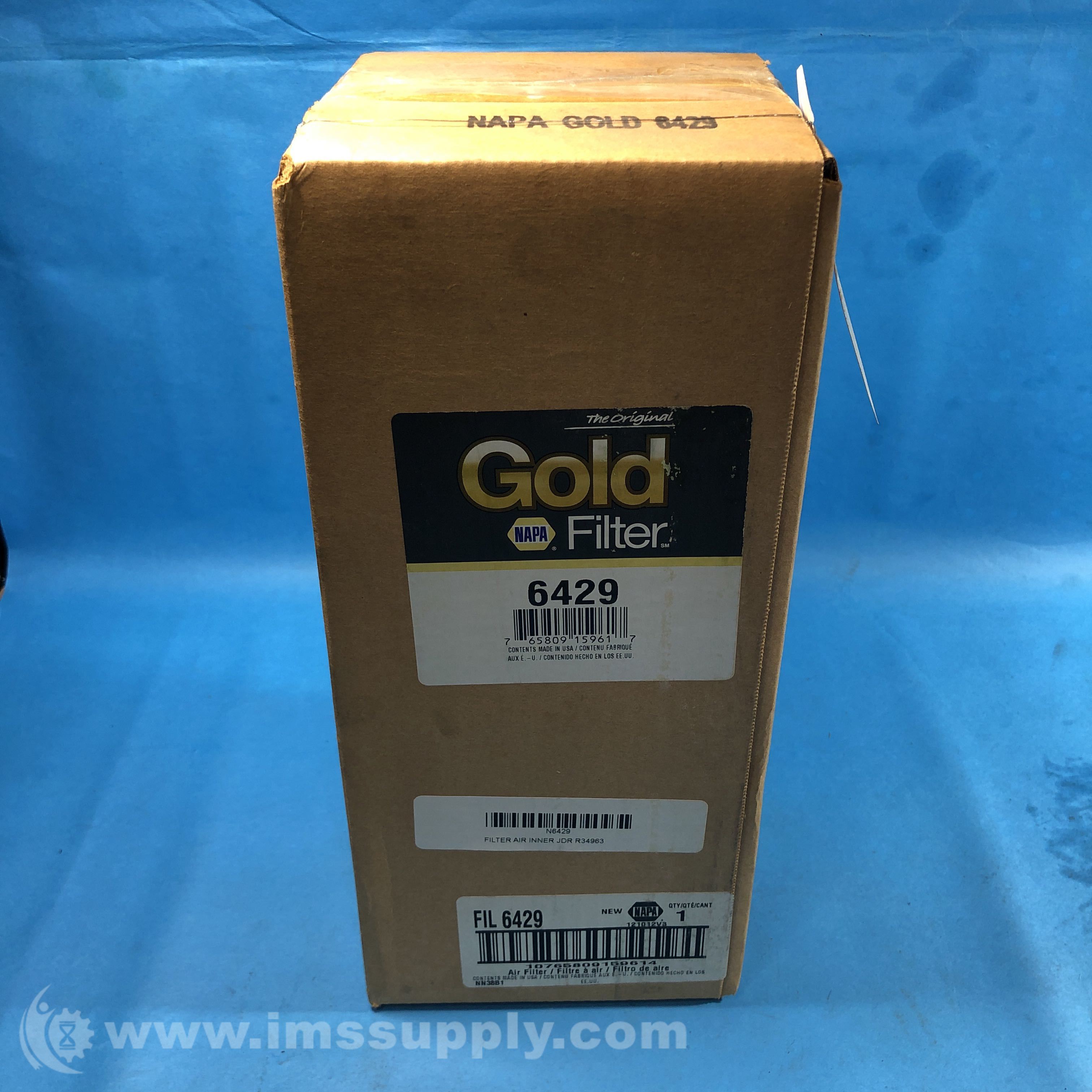 Napa 6429 Gold Air Filter IMS Supply