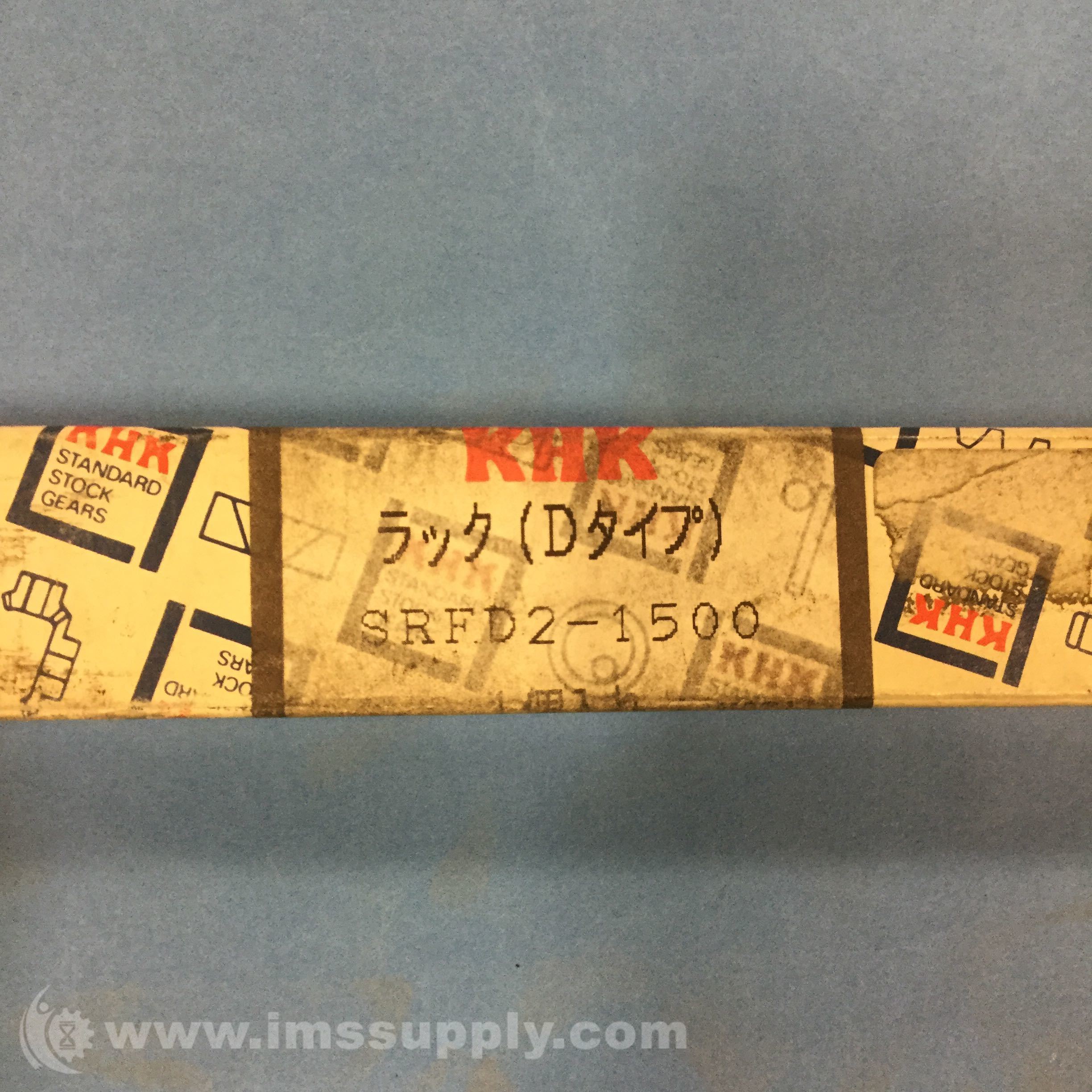 KHK Gears SRFD21500, Steel Rack with Bolt Holes IMS Supply