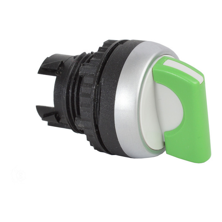 Baco Controls L21KB02-1E10 22mm Green 2 Pos Mom Sel Switch - IMS Supply