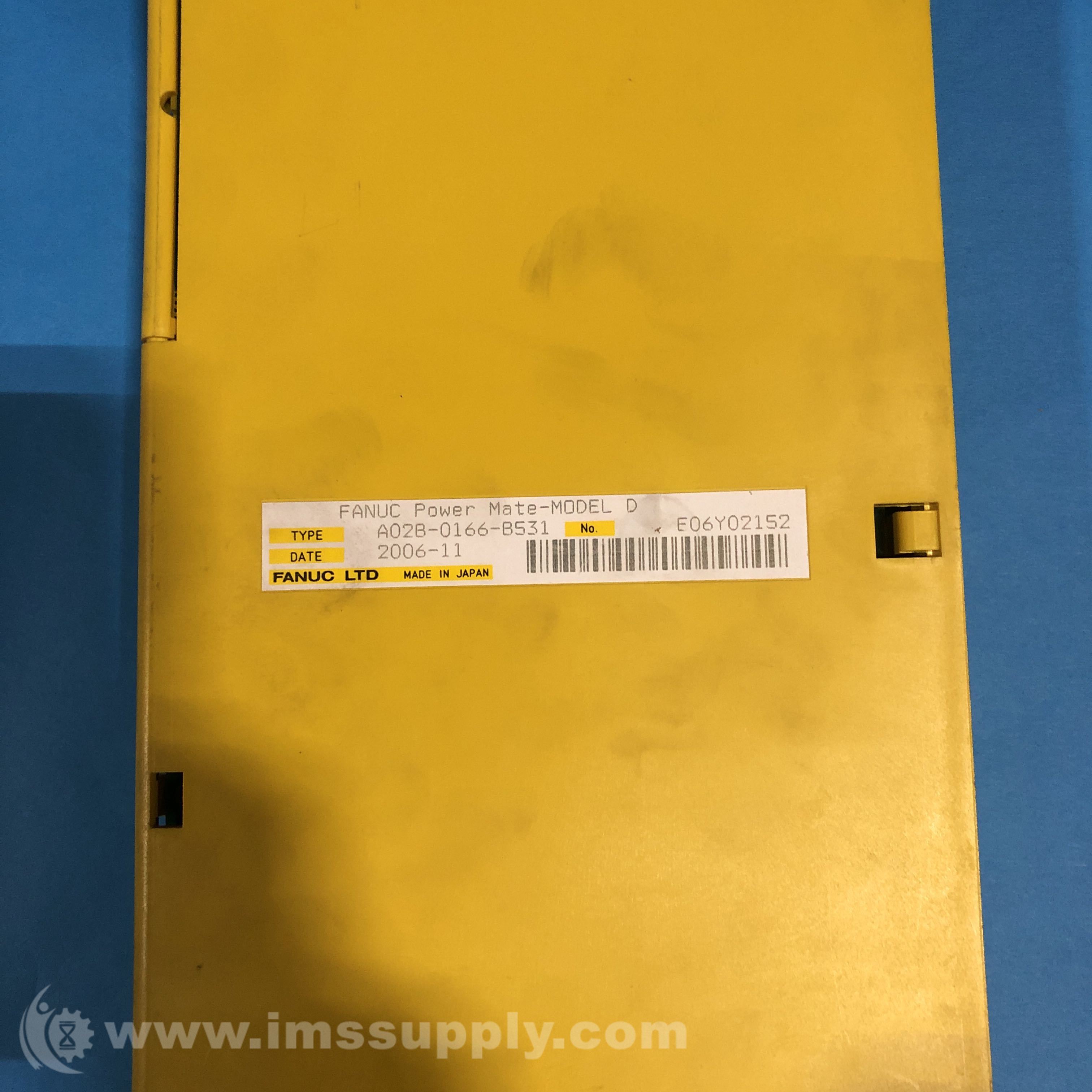 Fanuc A02B-0166-B531 Powermate Controller, Module D, 24 VDC - IMS