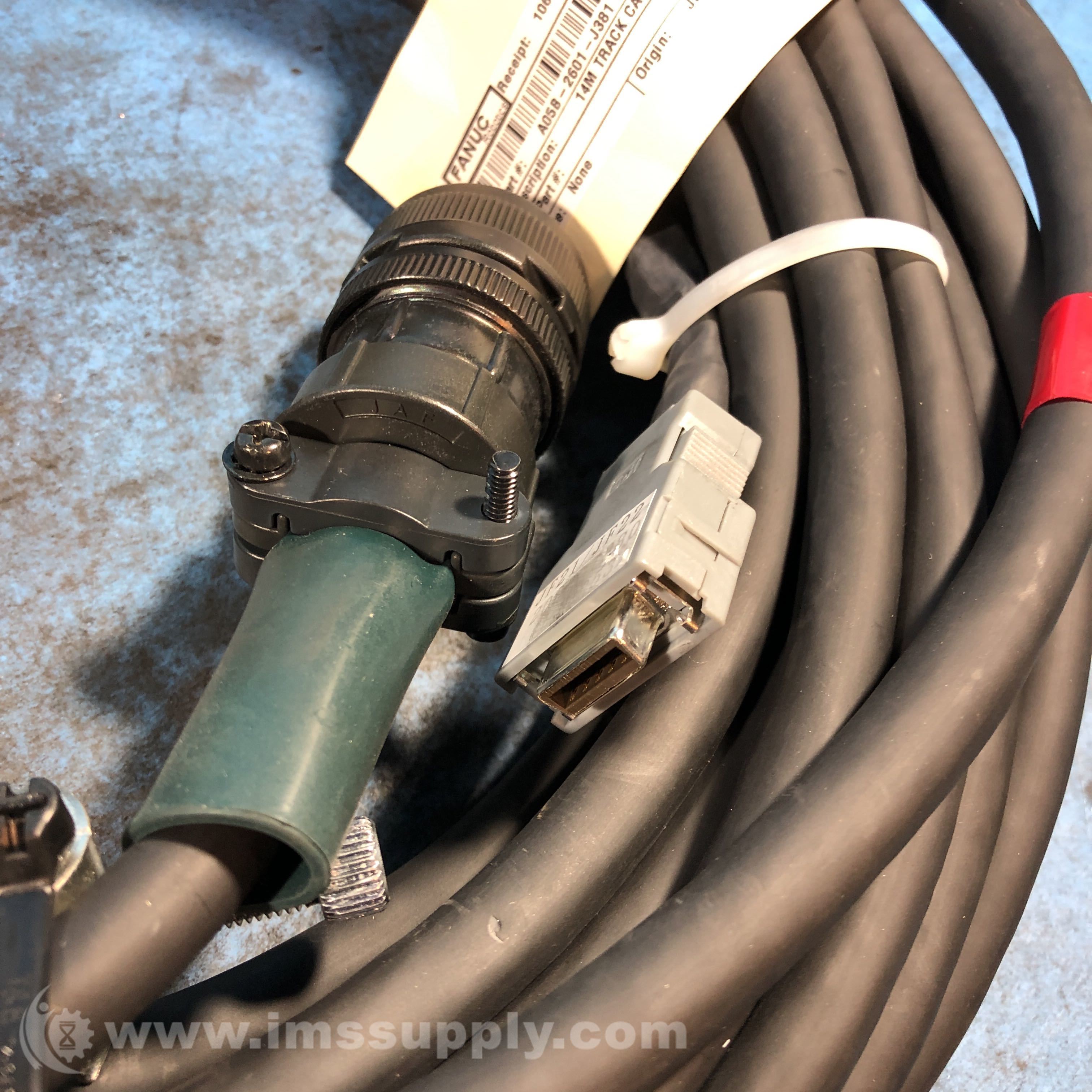 Fanuc A05B-2601-J381 14M Track Encoder Track Cable - IMS Supply