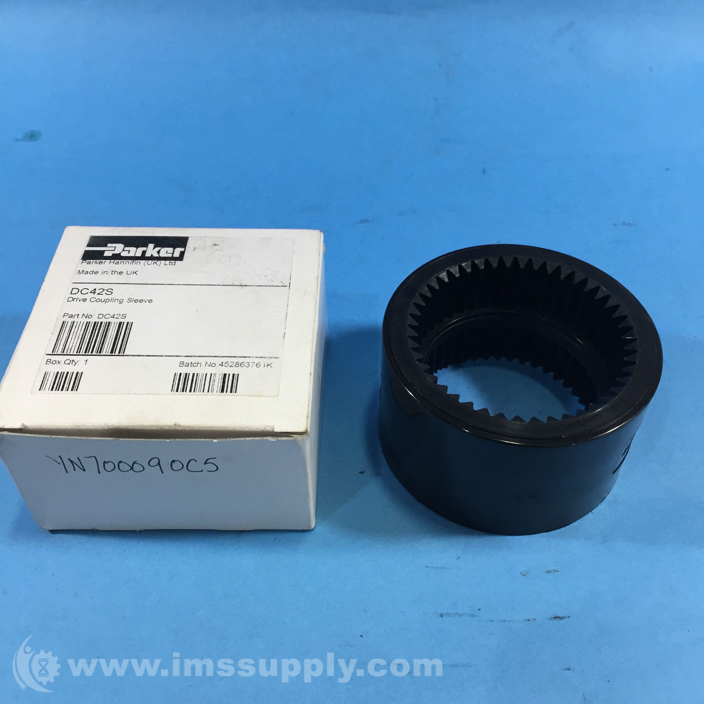 Parker DC42S Drive Coupling Sleeve, Plastic IMS Supply
