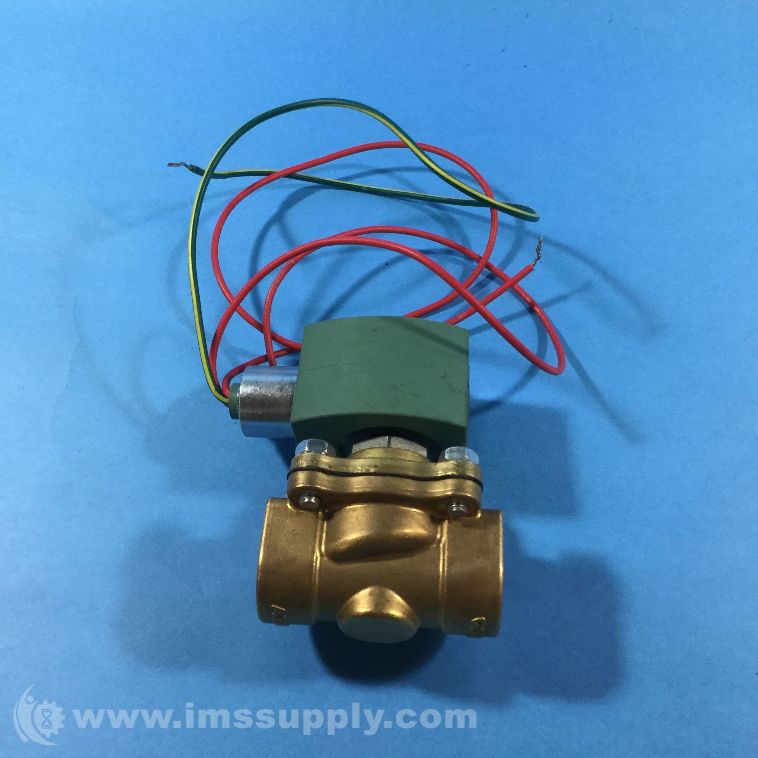 その他 MARIA Asco 8210G095 120/60AC 2-Way Brass 3/4 In Solenoid Valve
