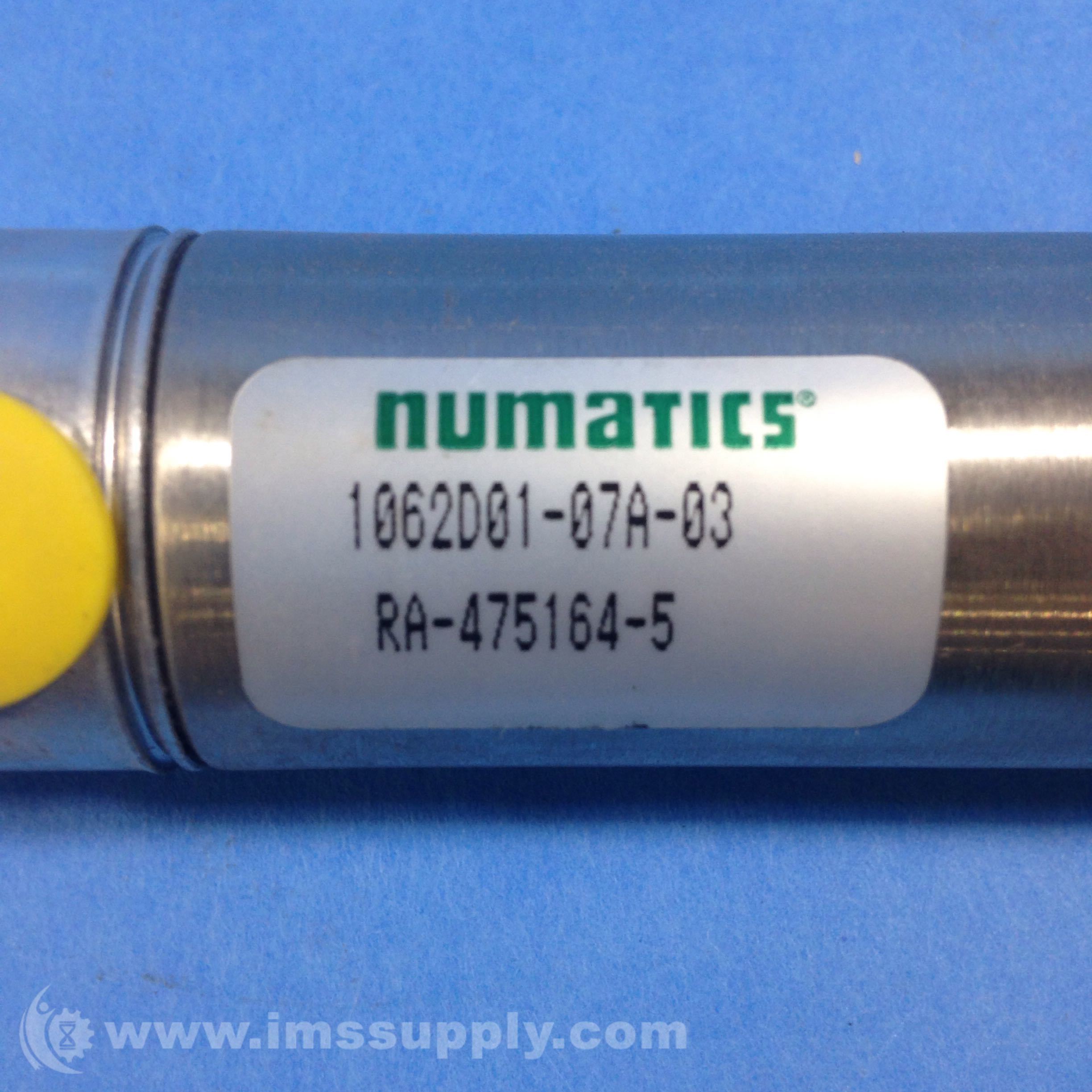Cilindro Pneumatico Numatics 1062D02-01A-05 – Alesaggio 1-1/16″ Corsa 1″ – USA - Foto 3