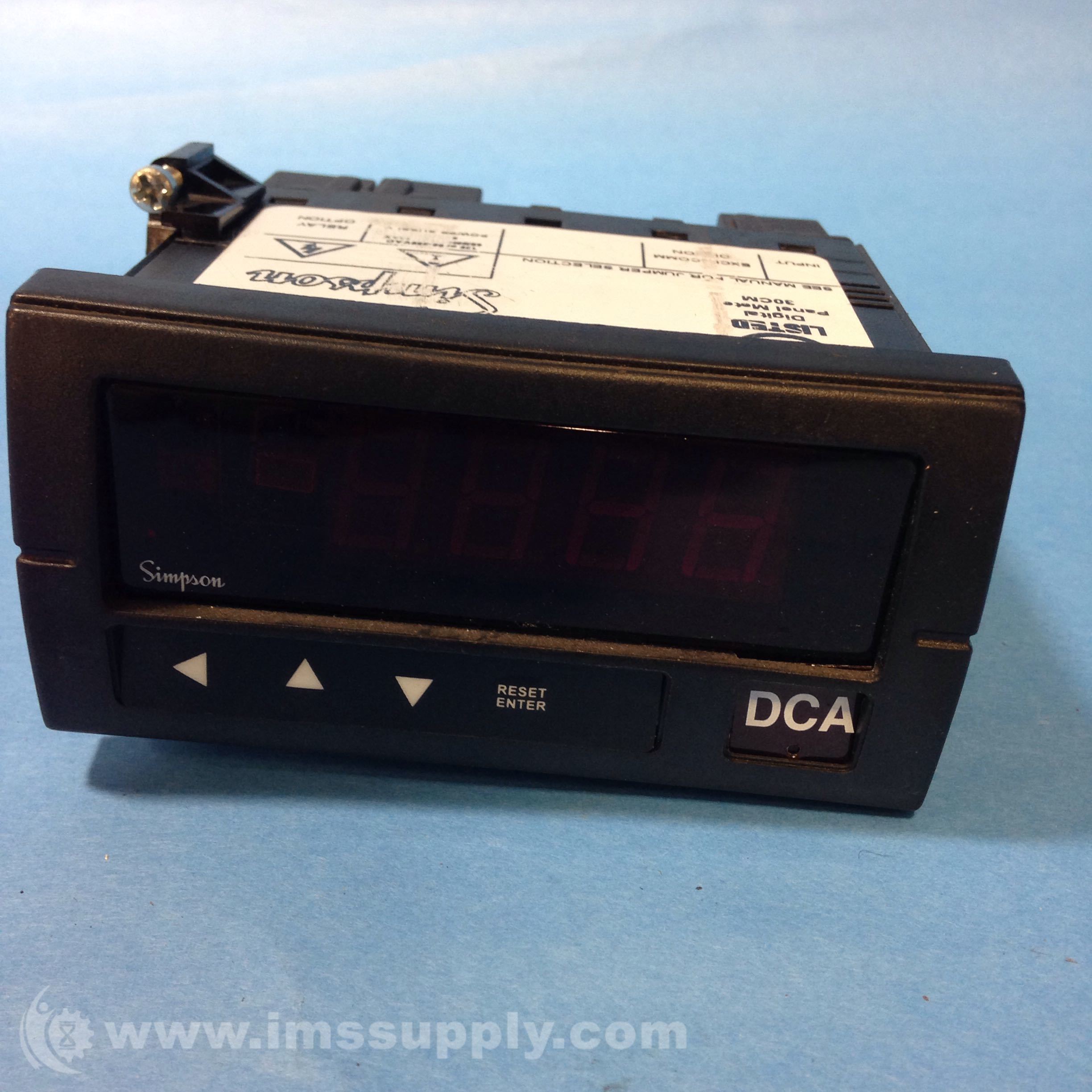 Simpson H335-3-26-0-2-0 Digital Panel Meter - IMS Supply