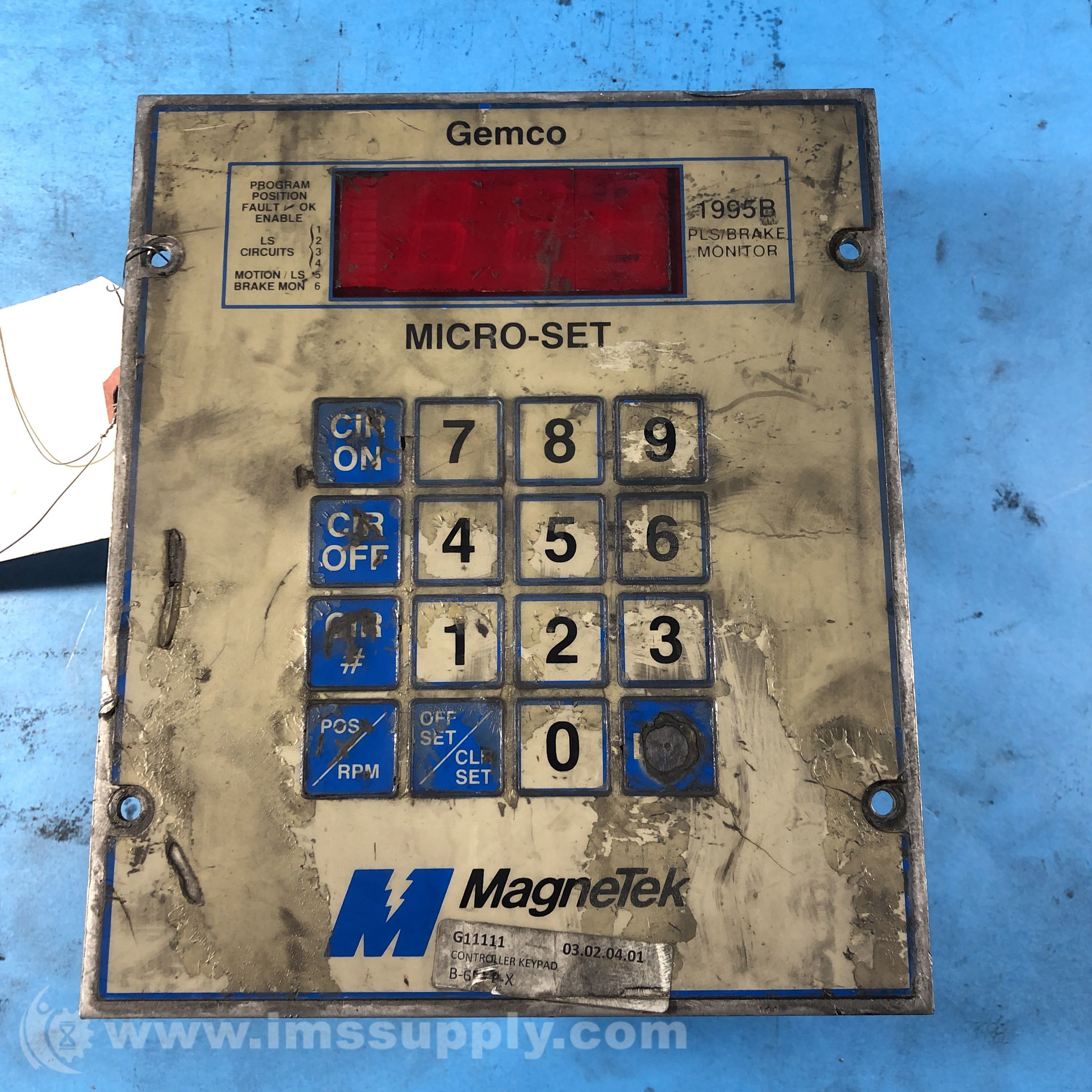 Magnetek 1995-B-6M-P-X Programmable Limit Switch - IMS Supply