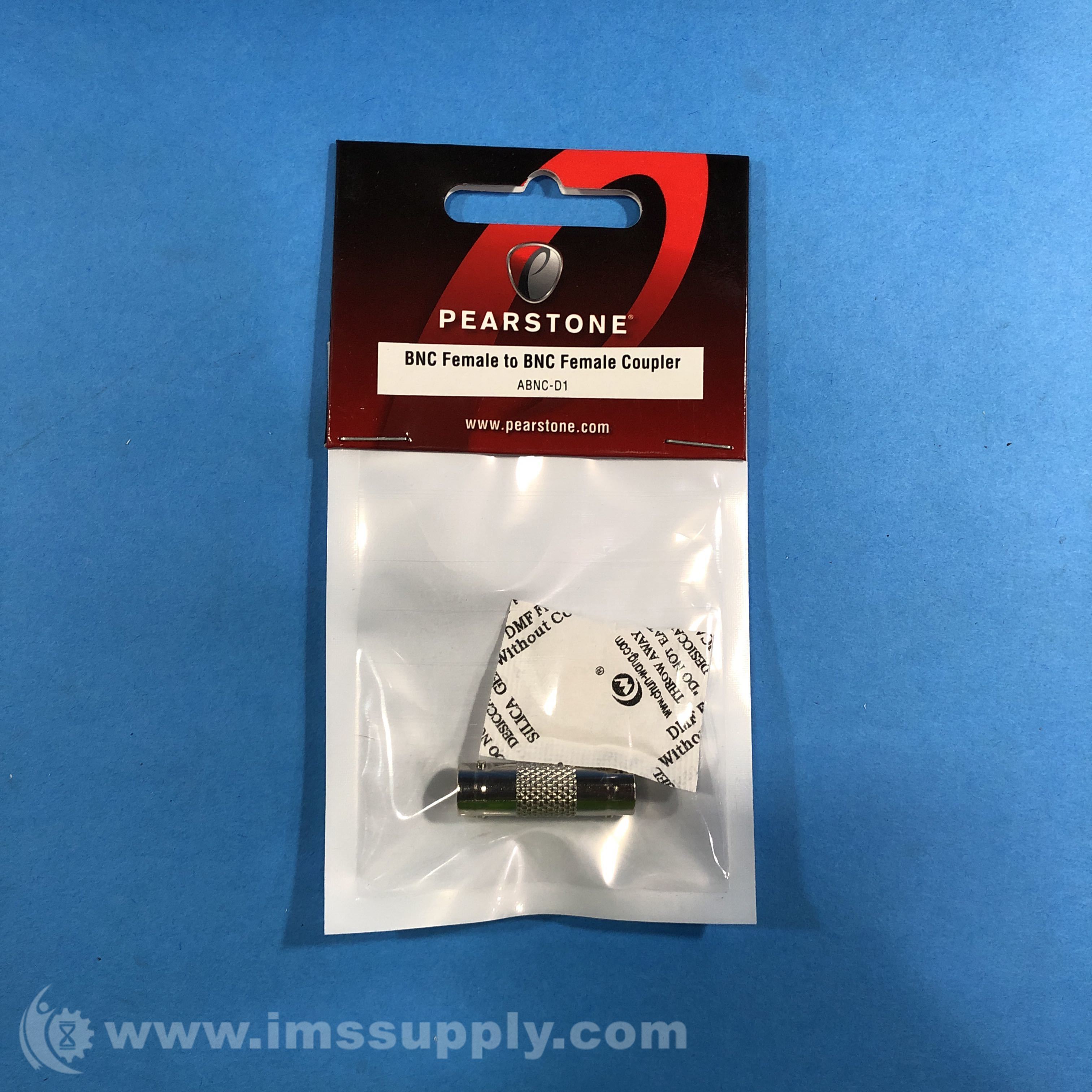 Pearstone ABNC-D1 BNC Female to BNC Female Adapter - IMS Supply