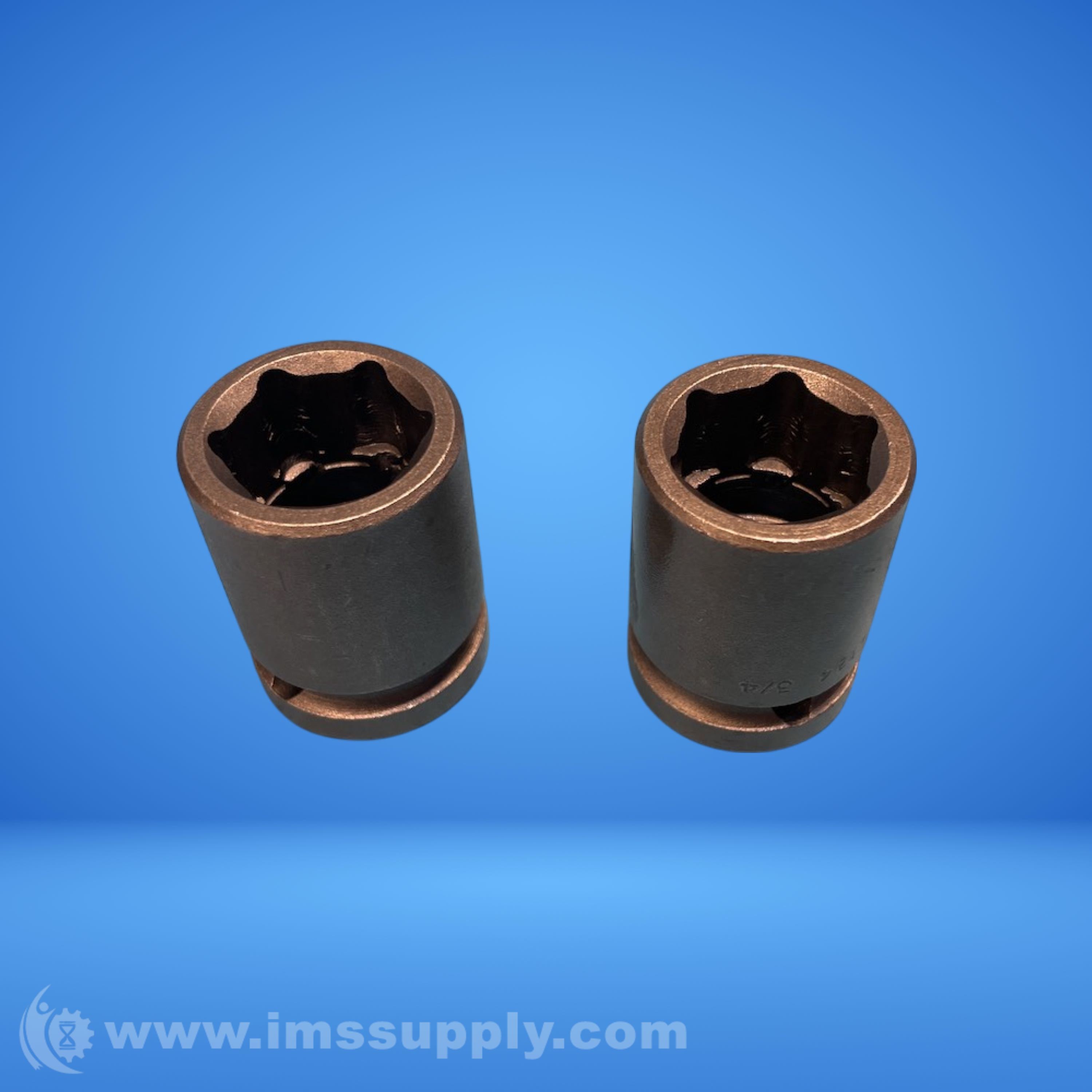 APEX 5124 Bag of 2 6-Point Standard Impact Sockets - IMS Supply