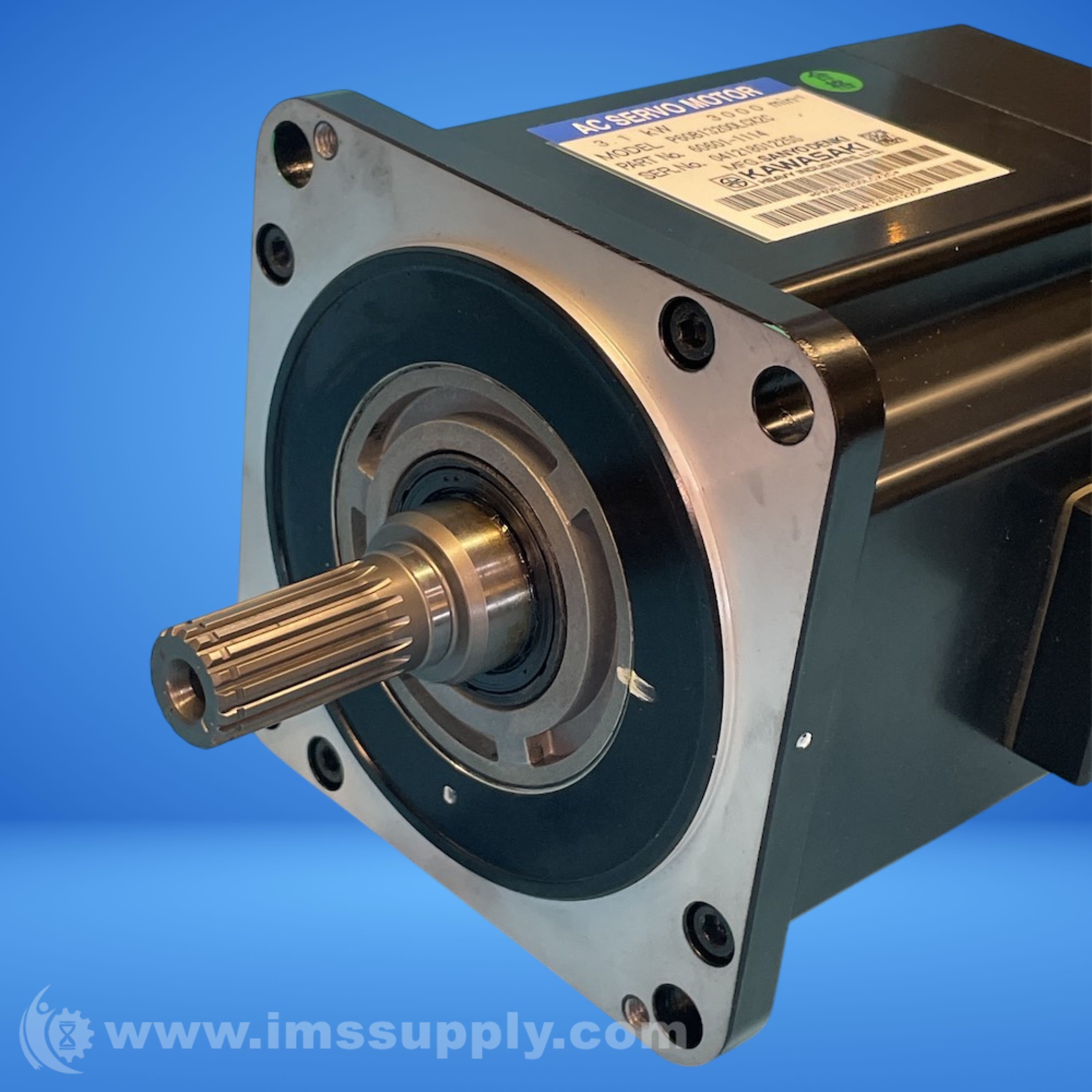 Sanyo Denki P60B13200LCX2C BL Super Servo Motor - IMS Supply