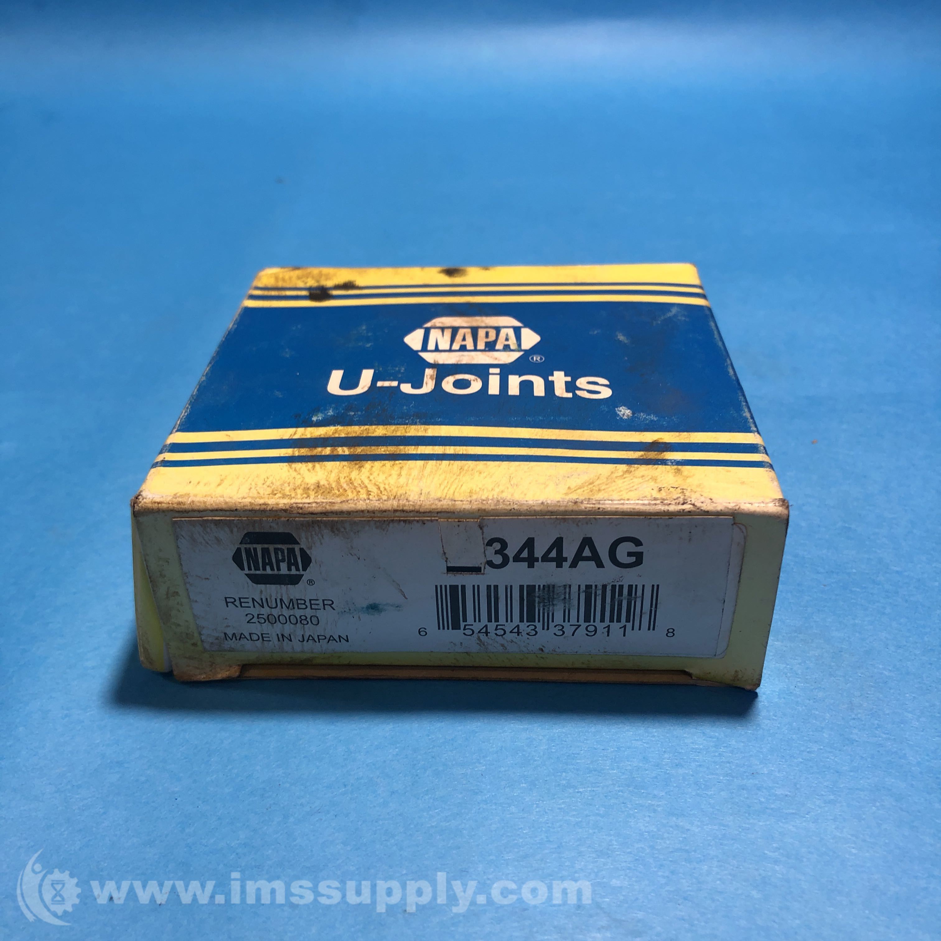 Napa 344AG Universal UJoint, w/ 4 Internal Snap Rings IMS Supply