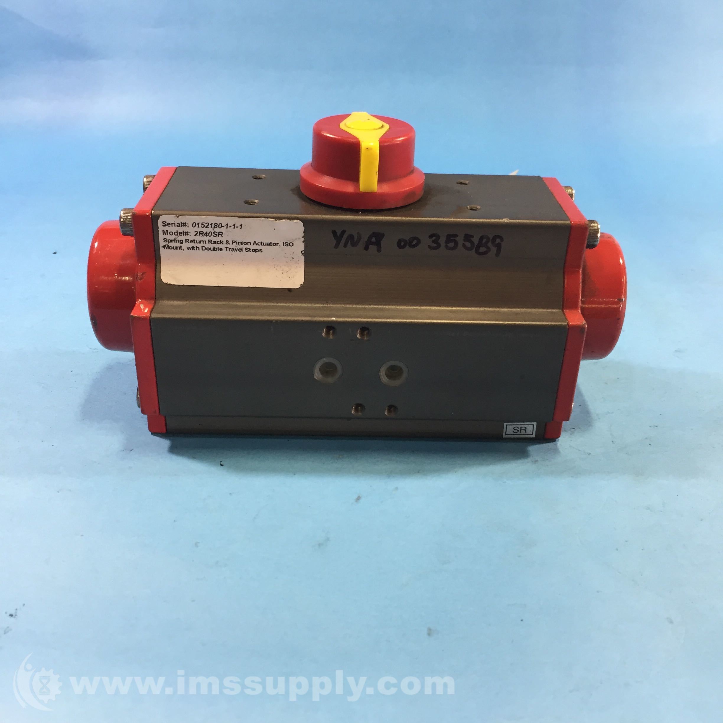Triac 2R40SR Spring Return Rack & Pinion Actuator - IMS Supply