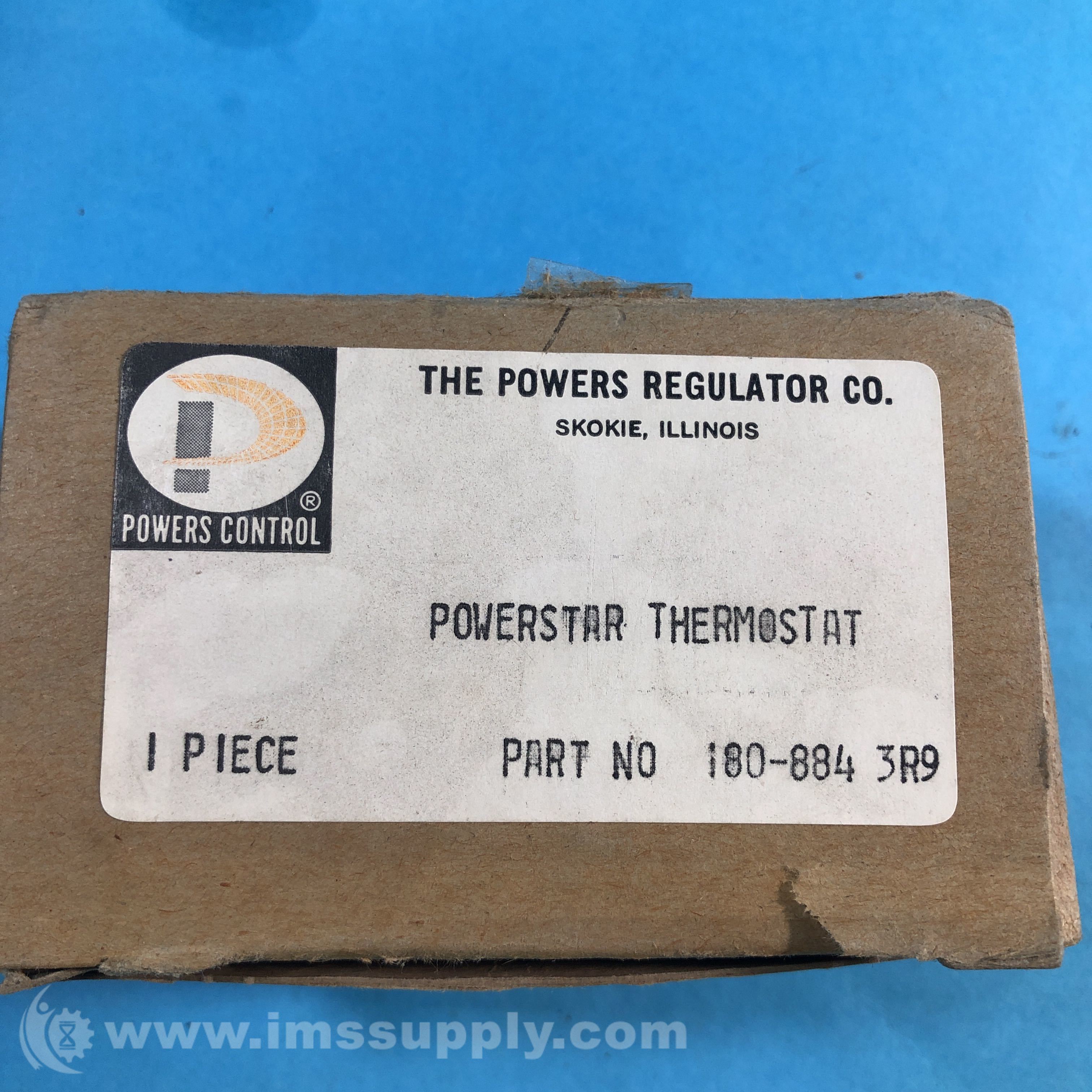Powers 180-884 Pneumatic Thermostat, Powers 180 Series - IMS Supply