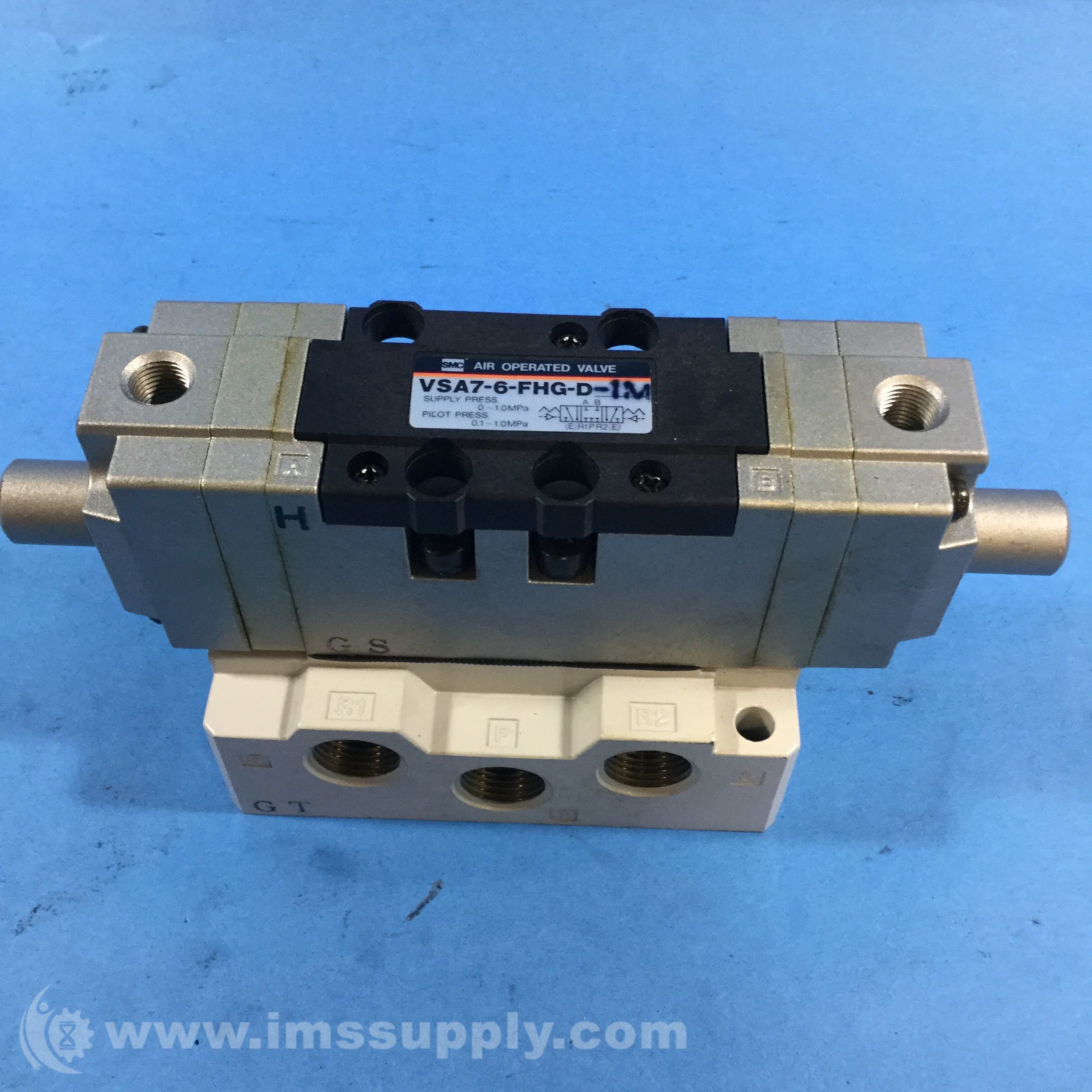 SMC VSA76FHGD1M Air Operated Valve IMS Supply