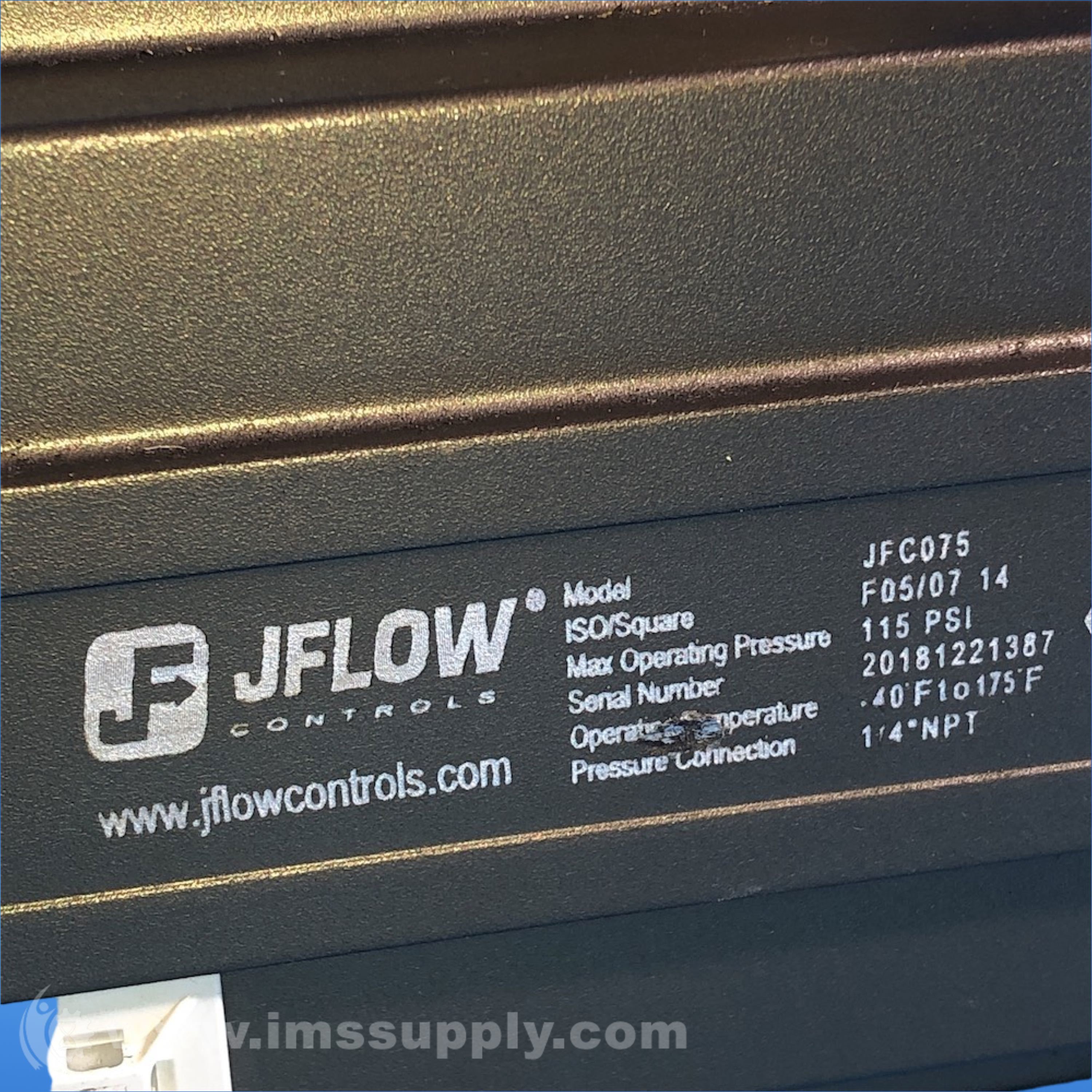 JFlow Controls JFC075 - IMS Supply