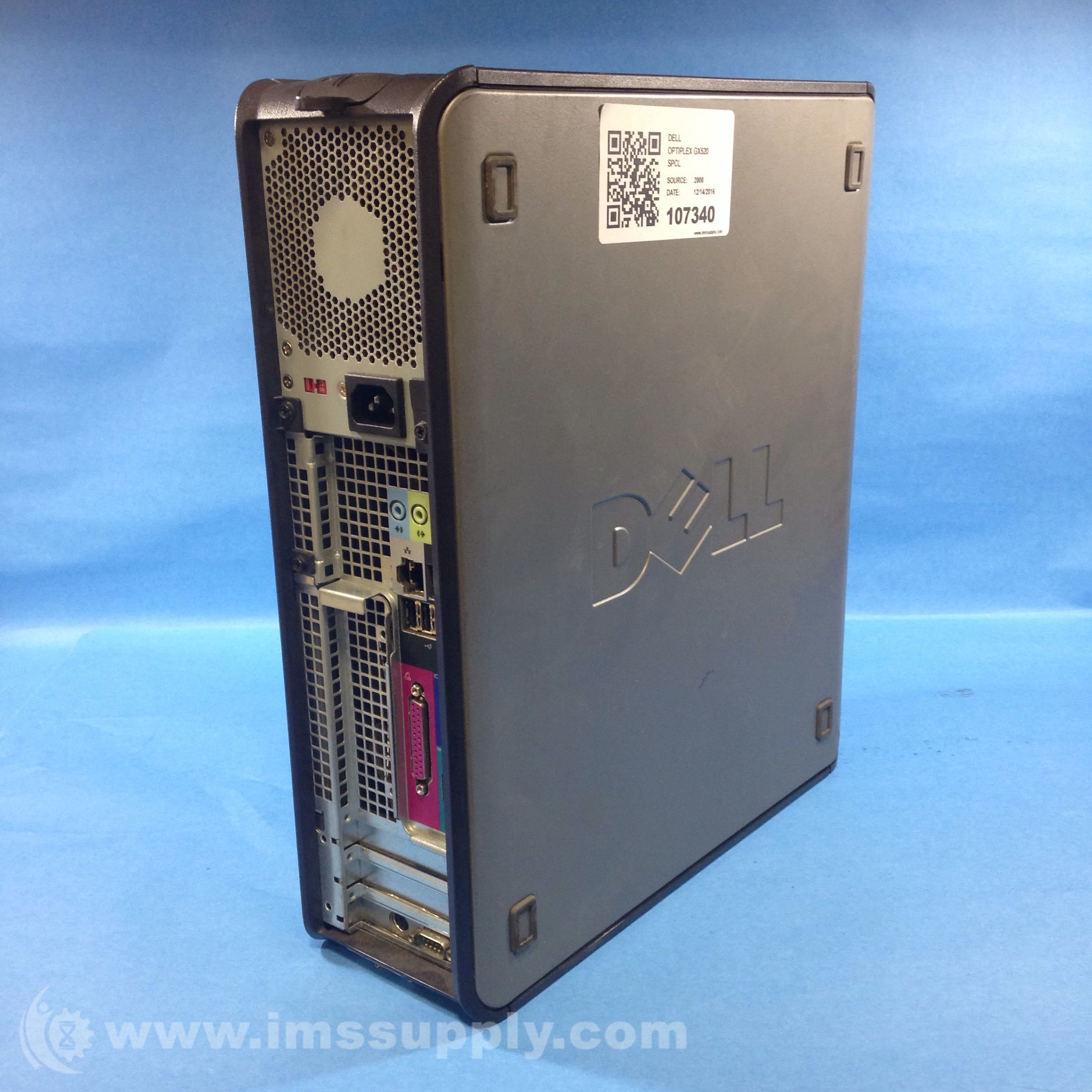 DELL OPTIPLEX GX520 SFF + Ecran TFT 19 + Clavier + Souris