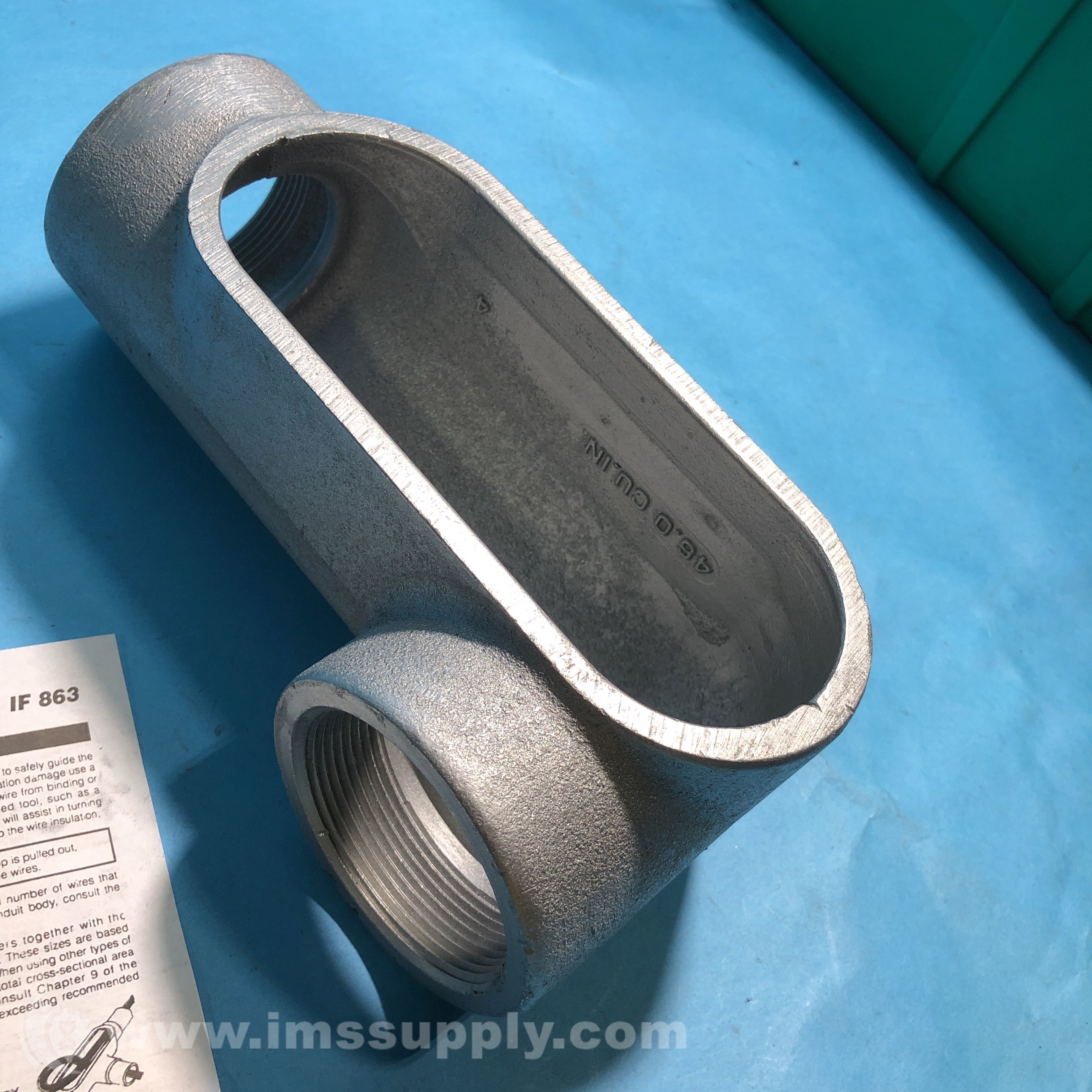 Eaton Corporation LL67 Box of 2 Form 7 Condulet Outlet Bodies - IMS Supply