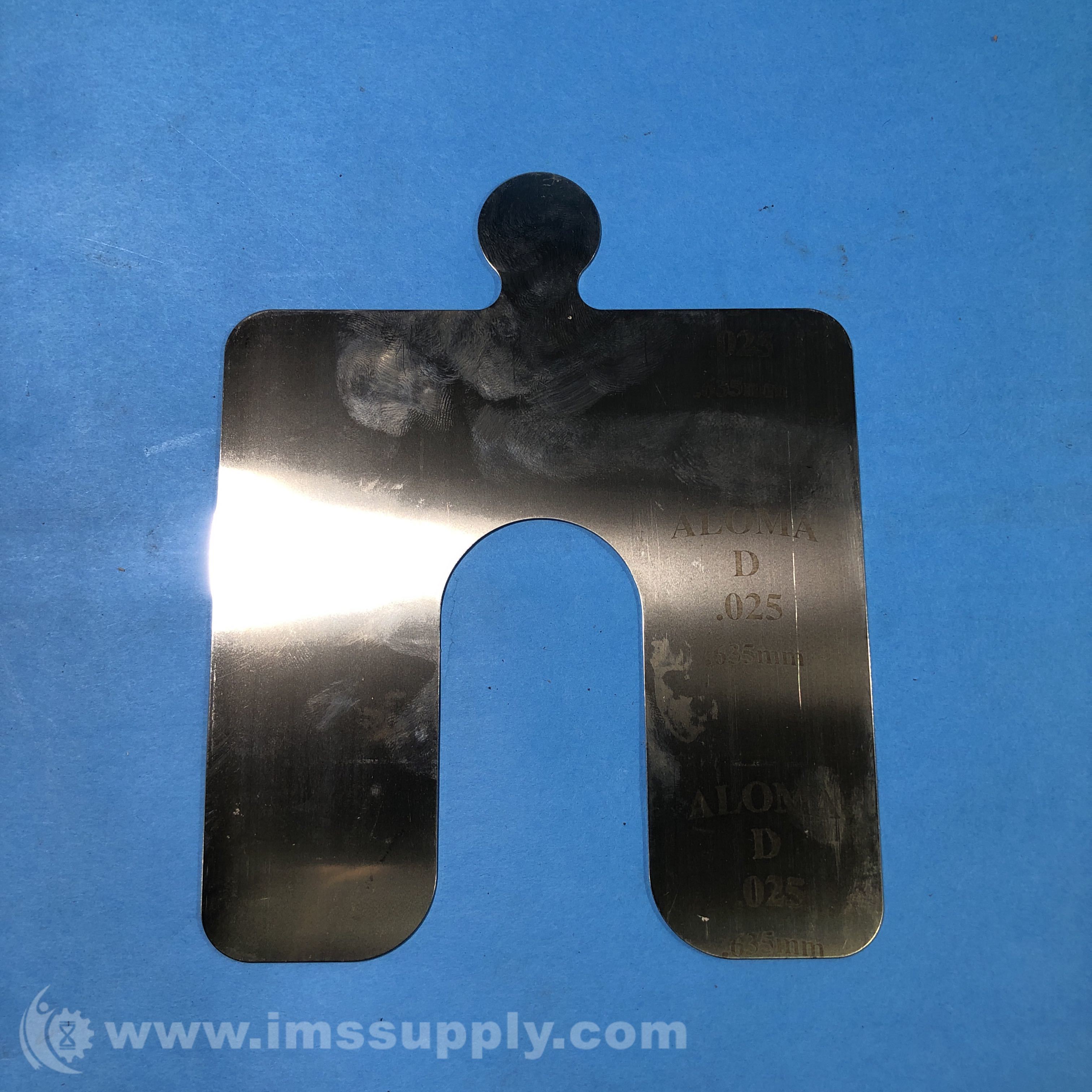 McMasterCarr 26244520 Pack of 12 Stainless Steel Slotted Shims IMS