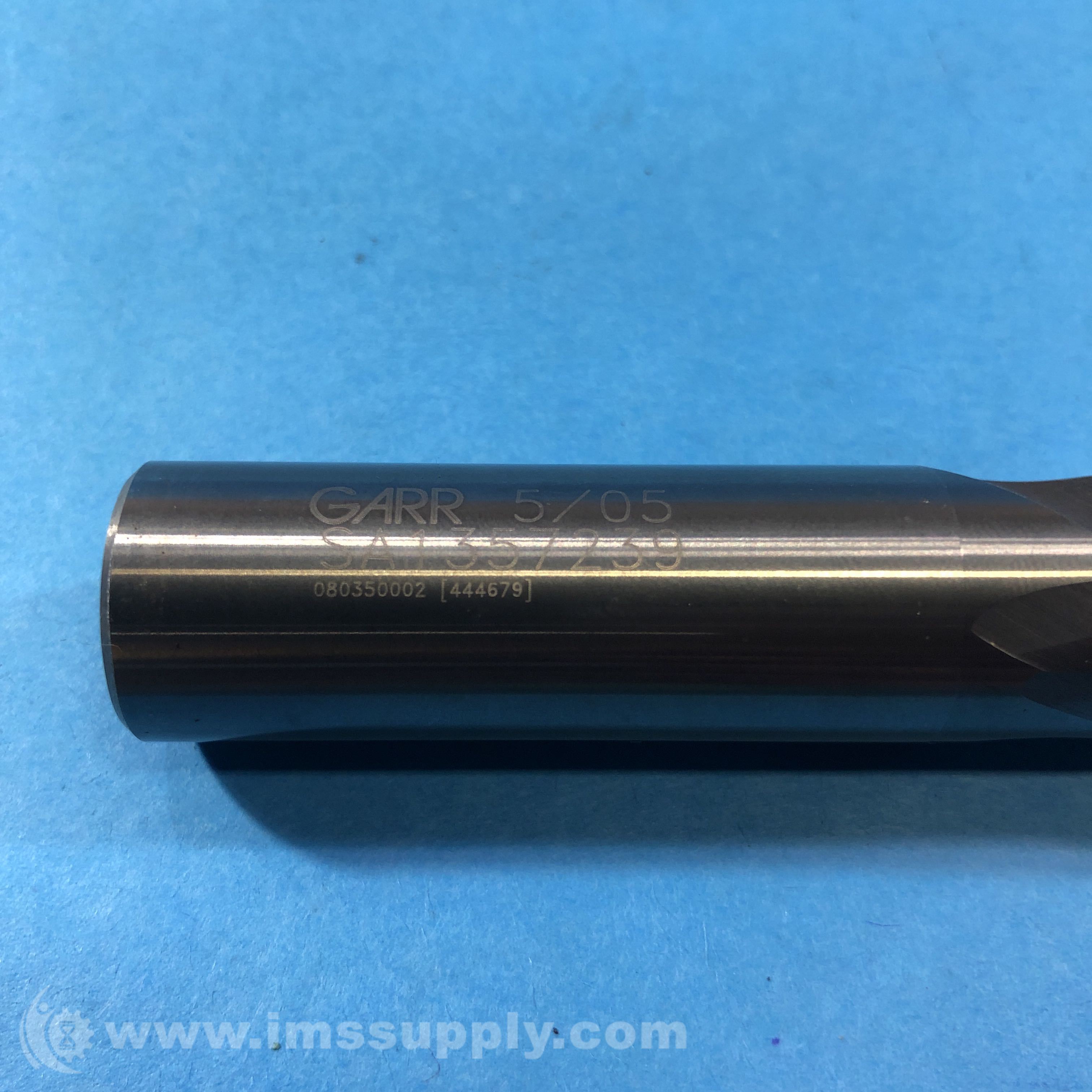 Garr Tool SA1357239 Solid Carbide 4 Flute End Mill IMS Supply