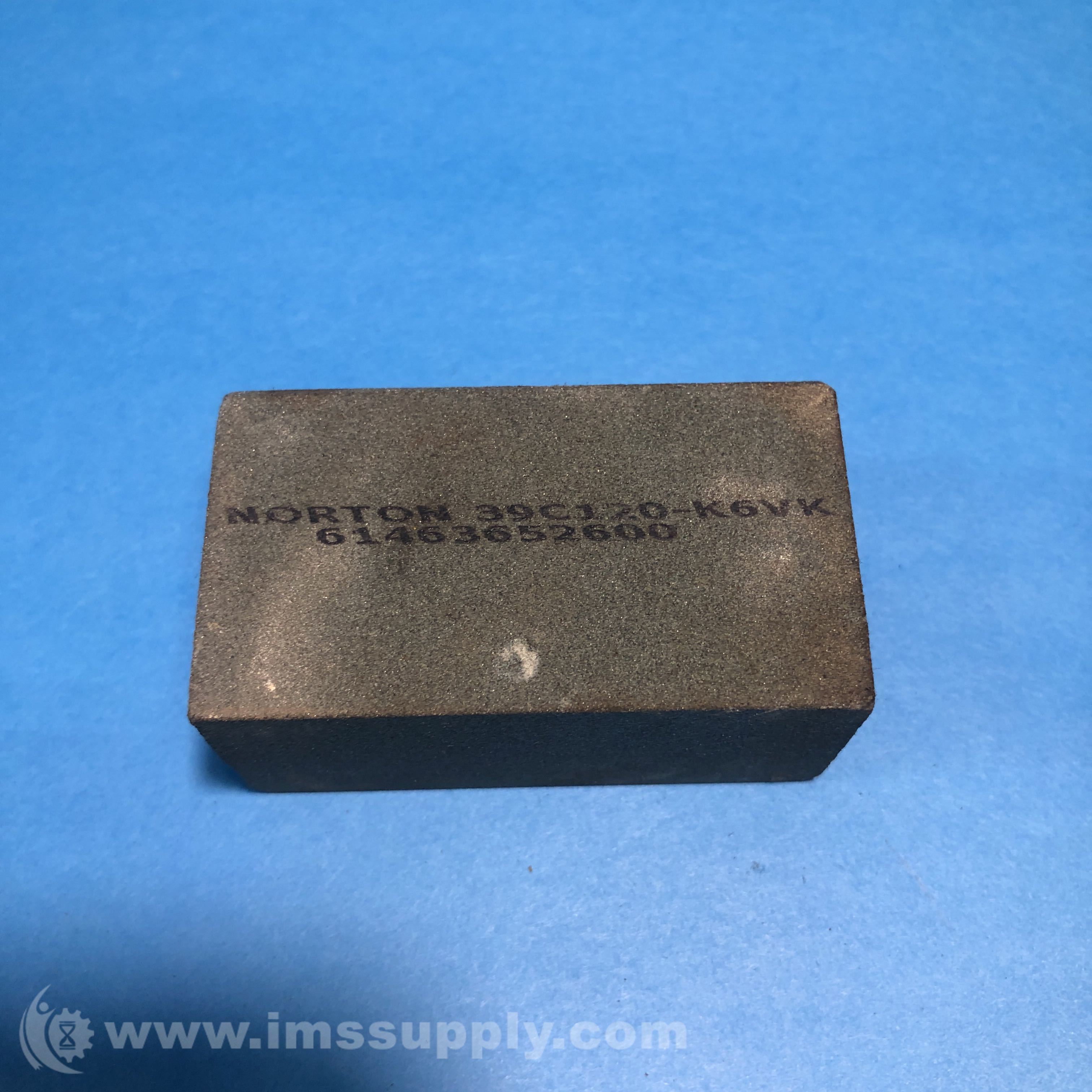 Norton 61463652600 39C120K6VK Sanding Block Benchstone IMS Supply