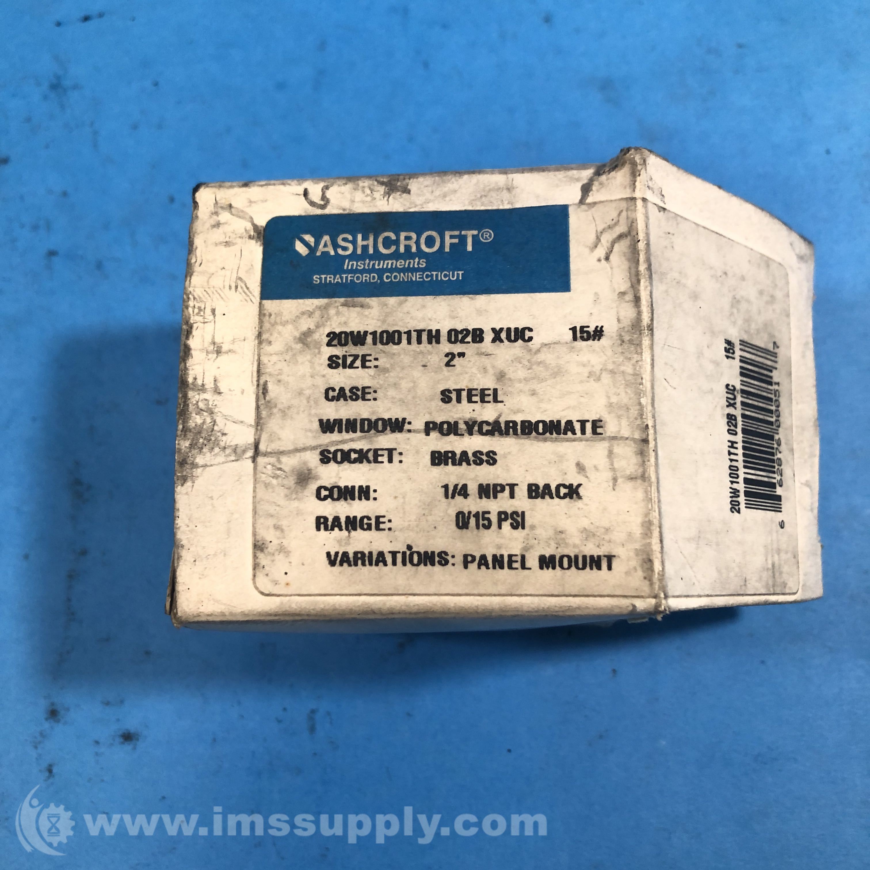 Ashcroft 1132 Differential Pressure Gauge IMS Supply