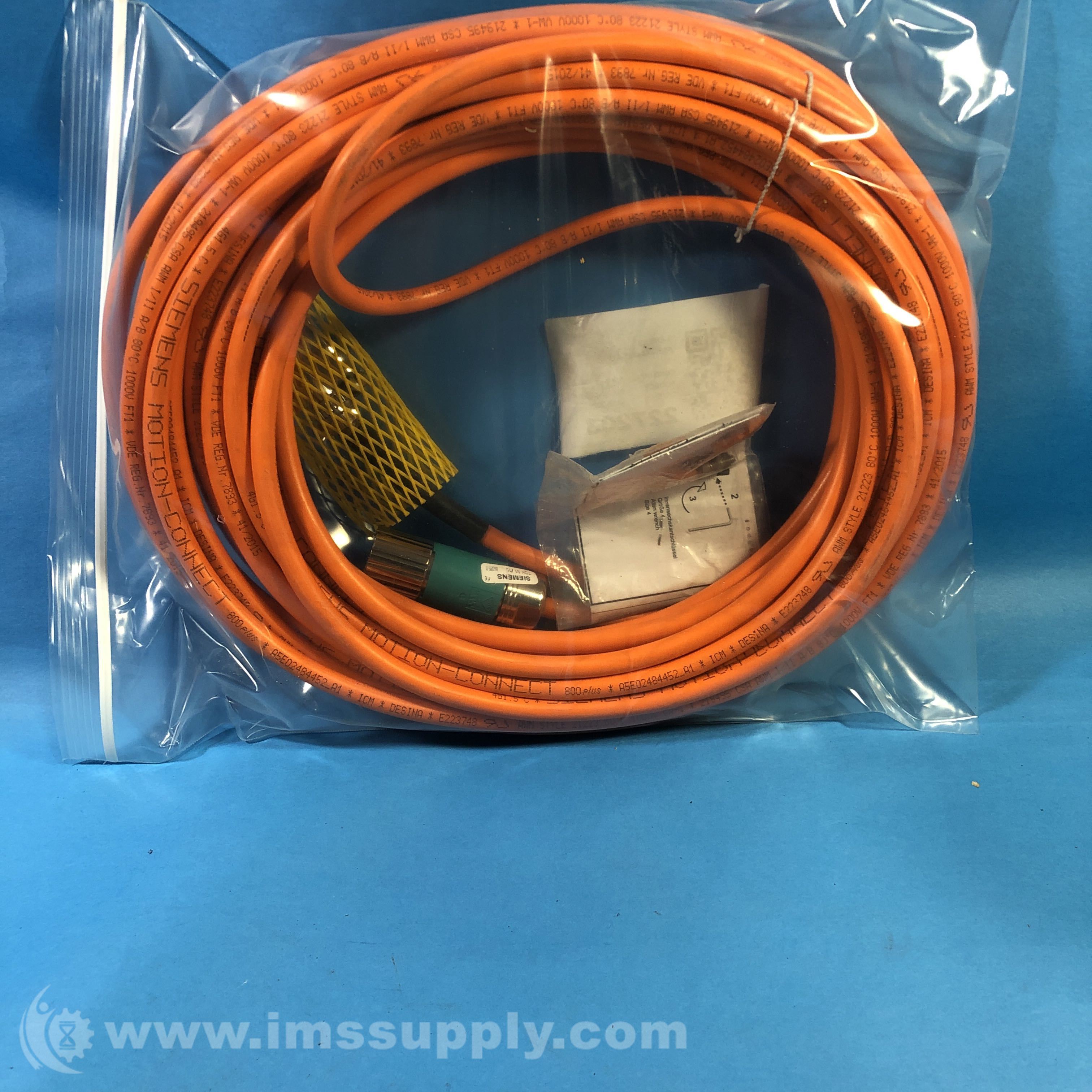 Siemens A5E02484452-A1 Motion Connect Cable - IMS Supply