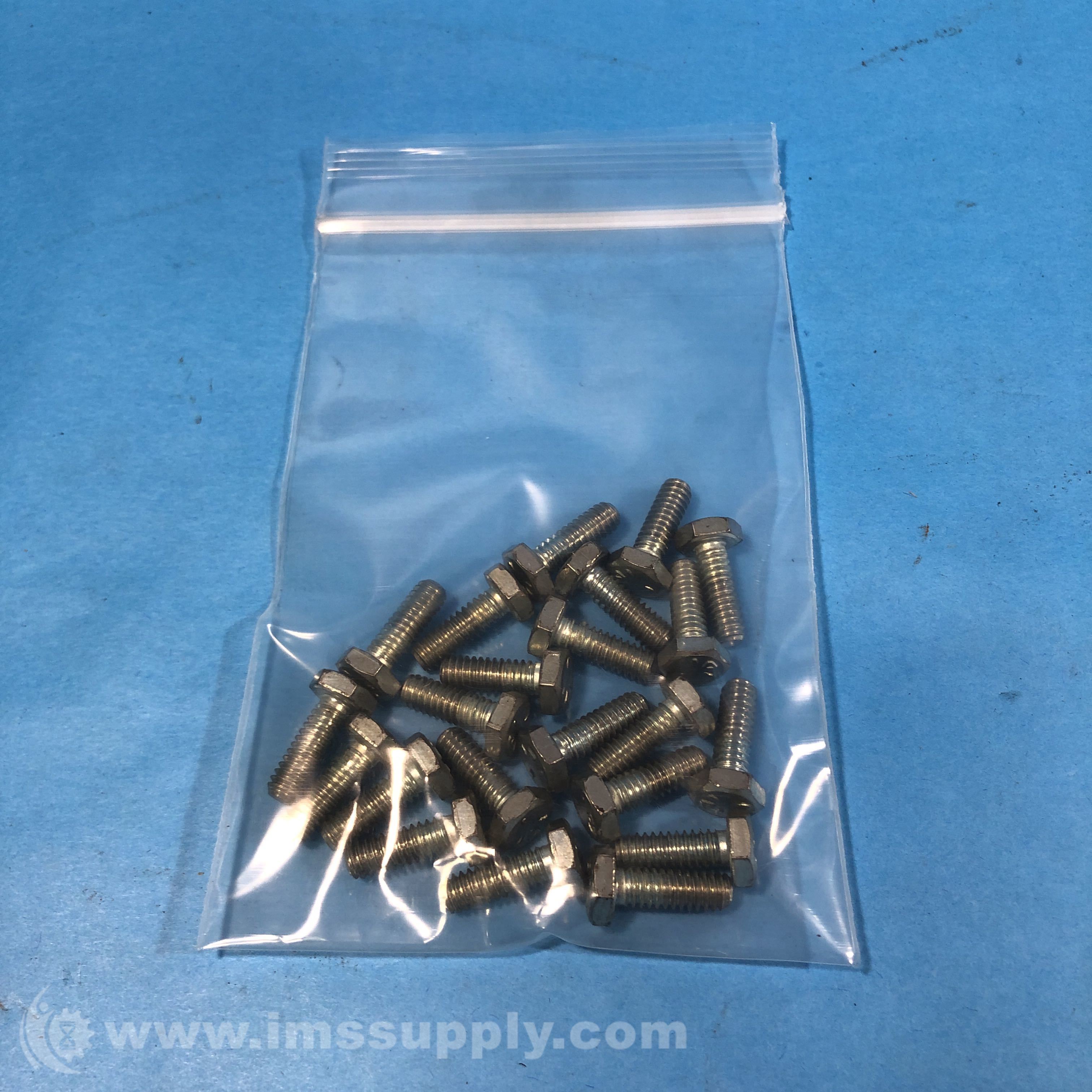 Infasco Pack of 22 Stainless Steel Hex Head Fully Threaded Screws IMS