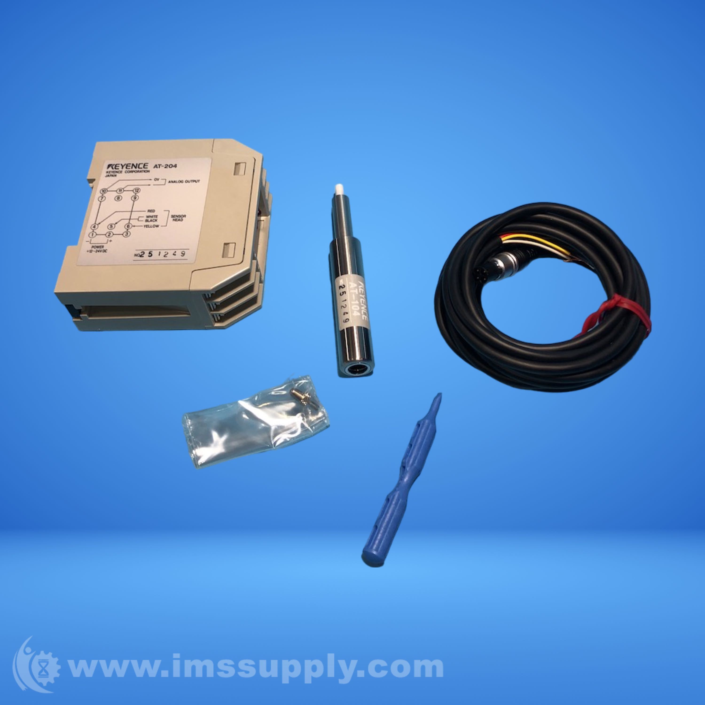 Keyence AT-204/AT-104 Contact Sensor - IMS Supply
