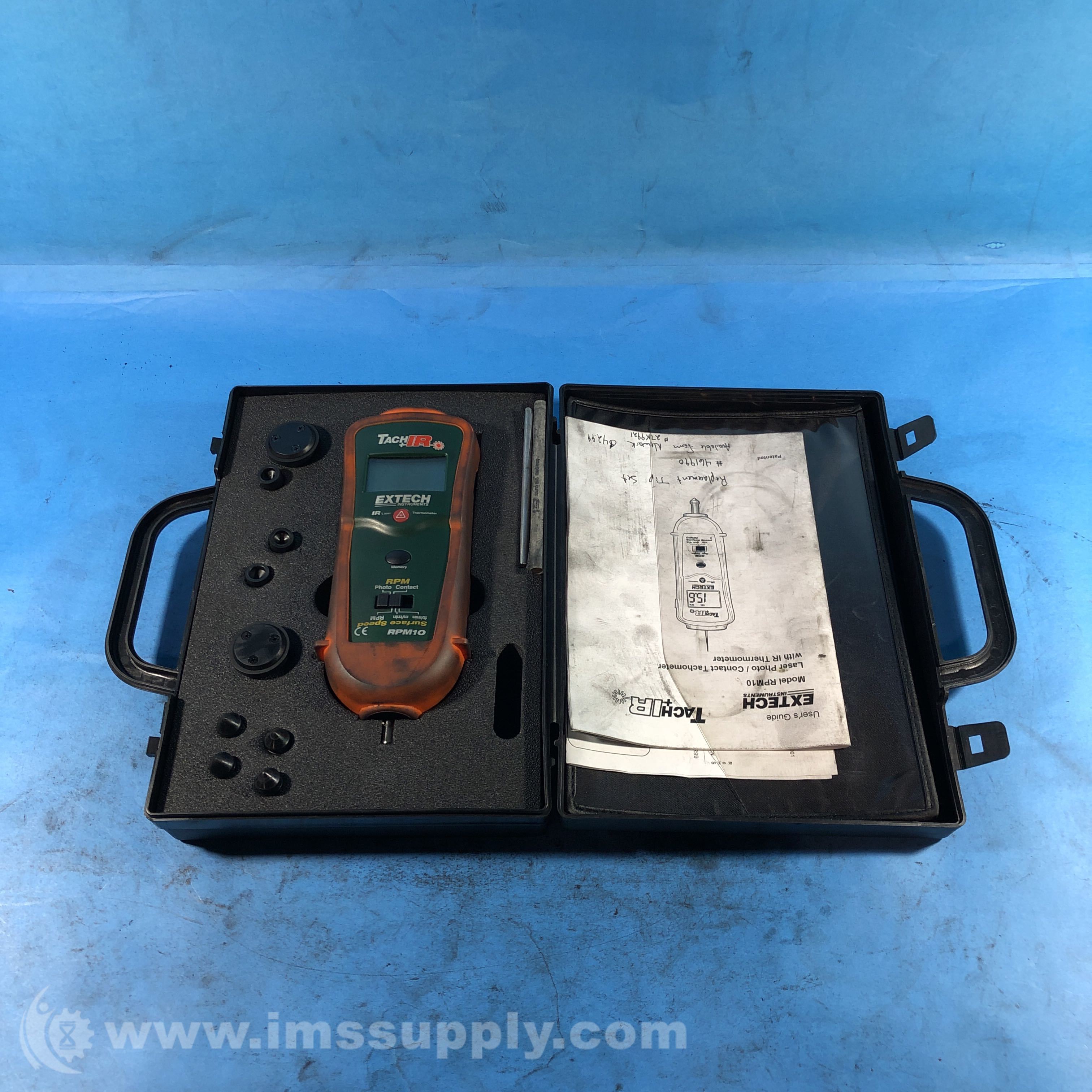 Extech RPM10 Photo/Contact Tachometer - IMS Supply