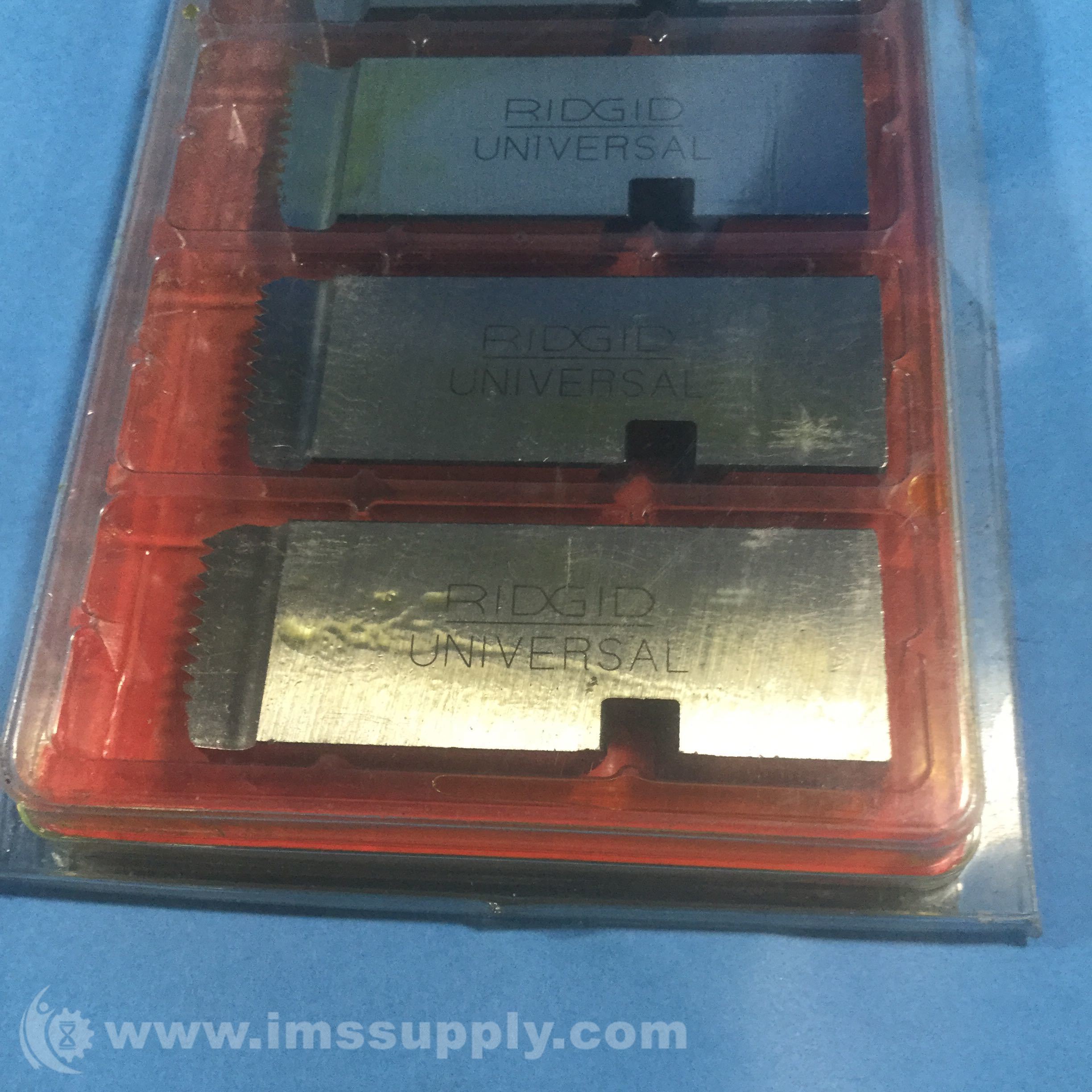 Rigid 47750 Threading Machine Dies, RightHanded Alloy, 4 Pack IMS Supply