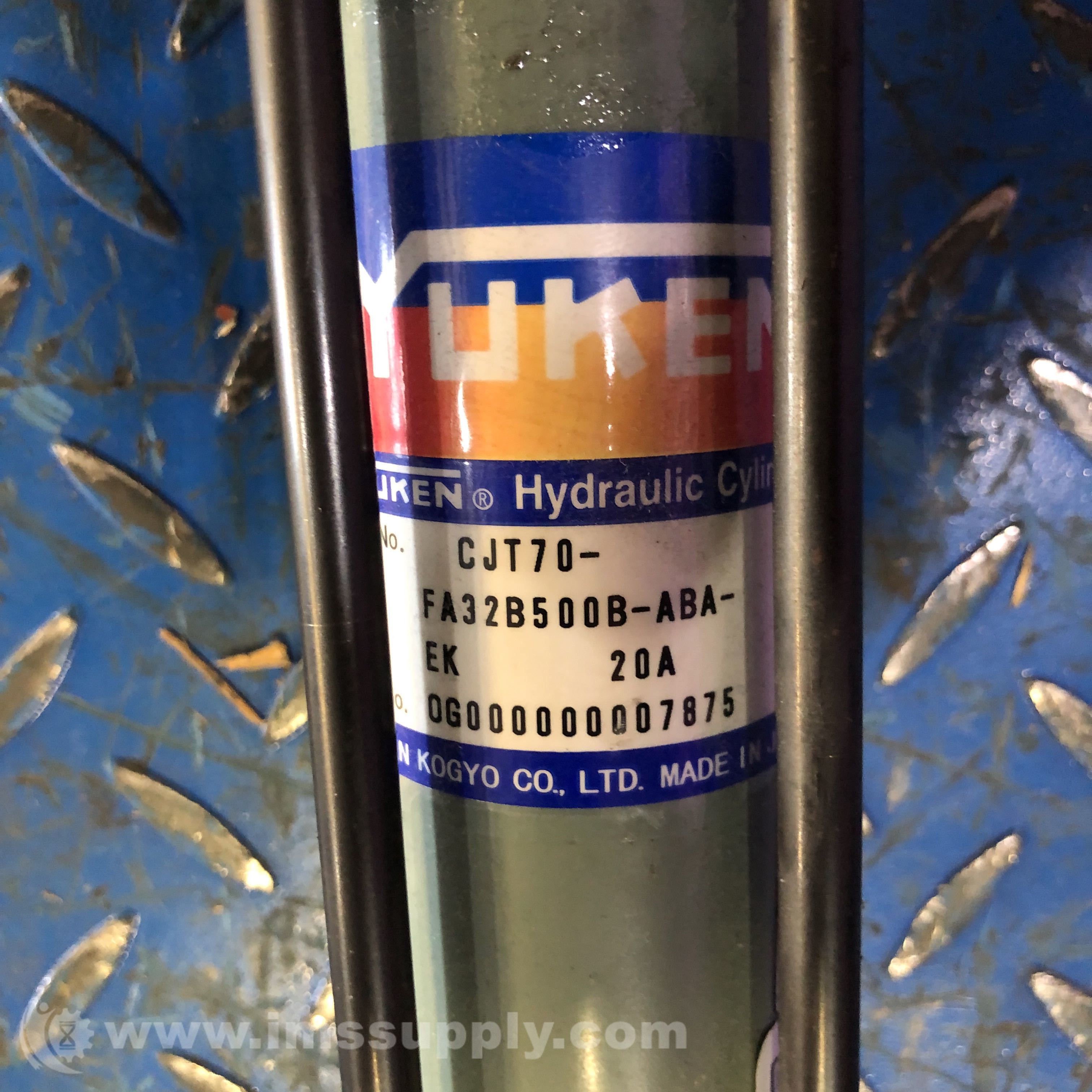 Yuken CJT70FA32B500BABAEK Hydraulic Cylinder IMS Supply
