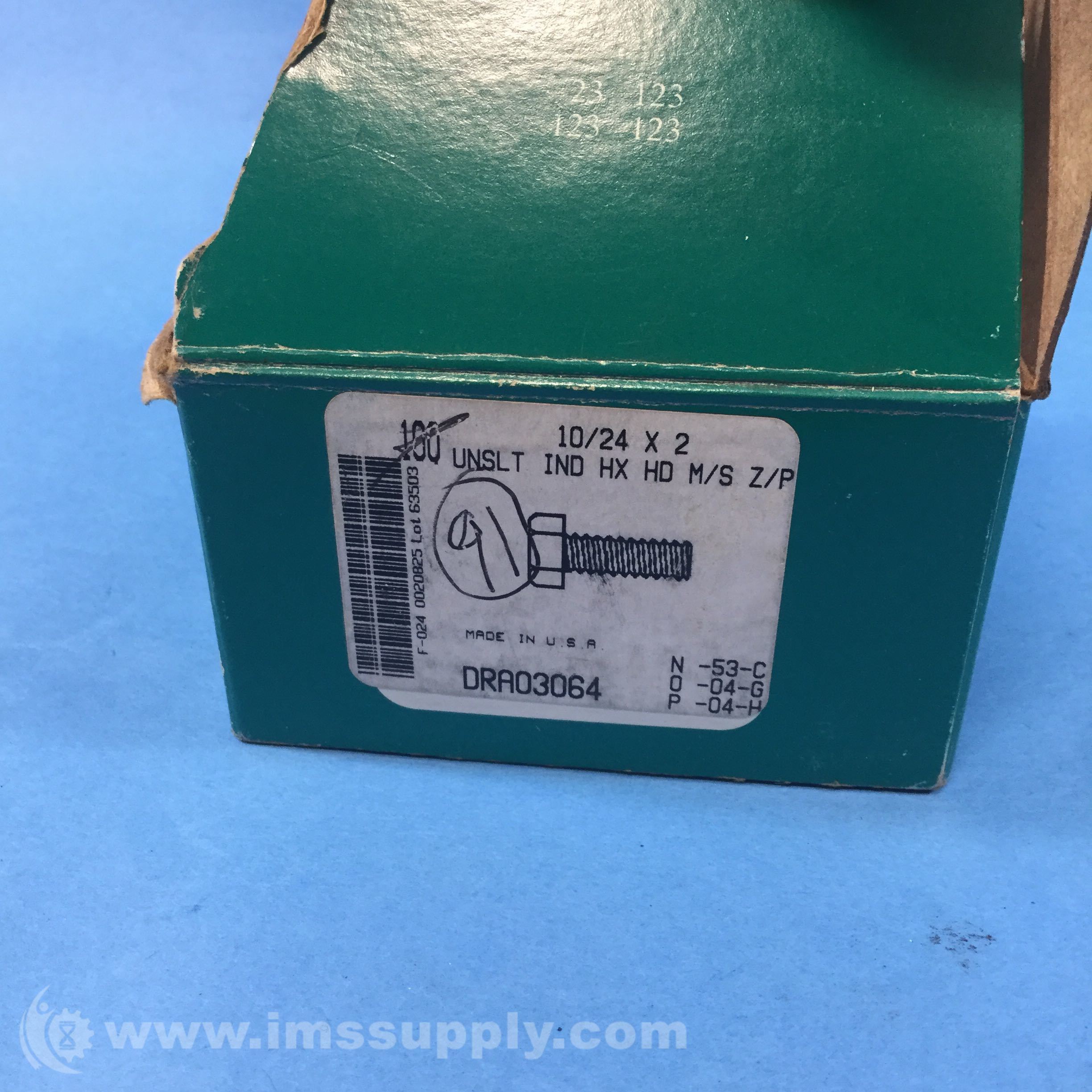 Titan Fastener Products DRA03064 Hex Head Machine Screw IMS Supply