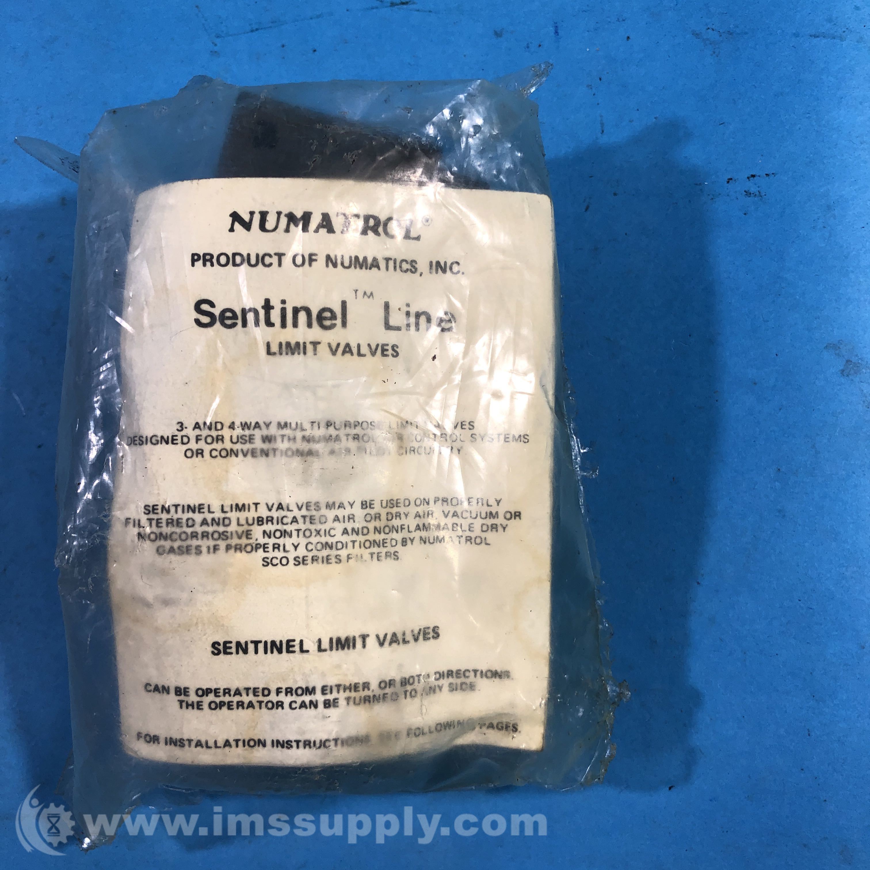 Numatrol LR40001 Limit Valve, Sentinel Line IMS Supply