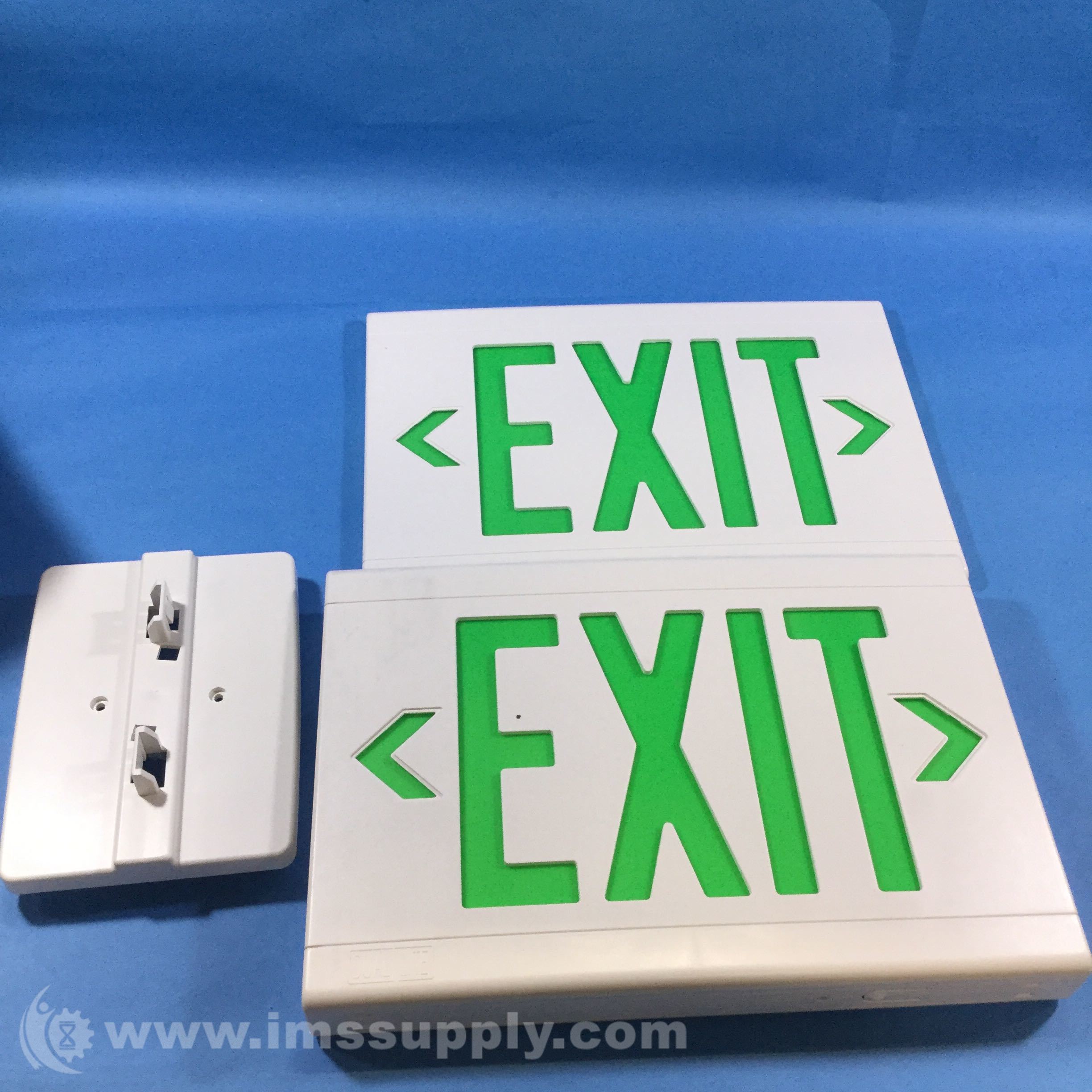 Hubbell Lighting LXUGW AC LX Series LED Exit Sign White Housing IMS