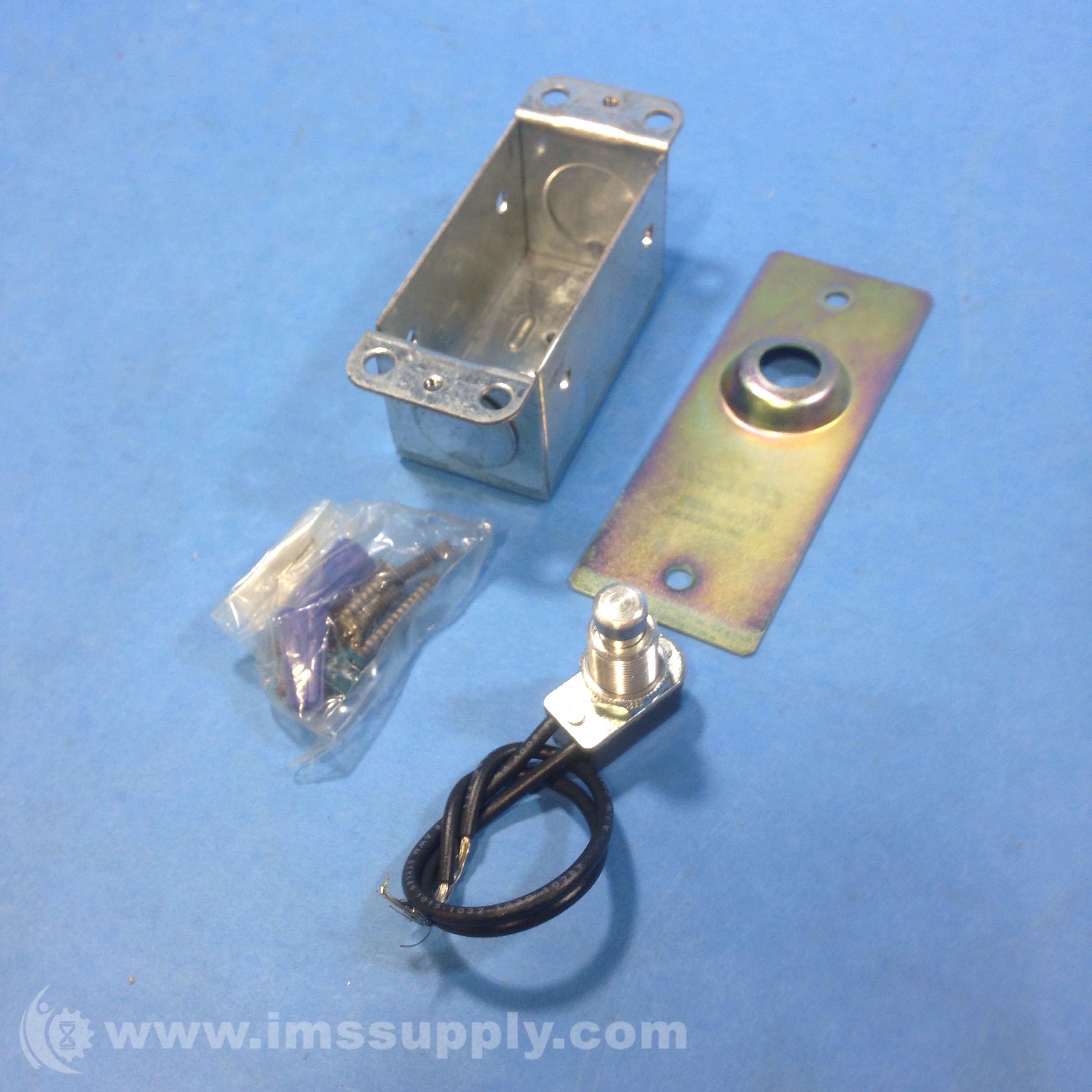 Leviton 1865 Brass Door Jam Switch IMS Supply