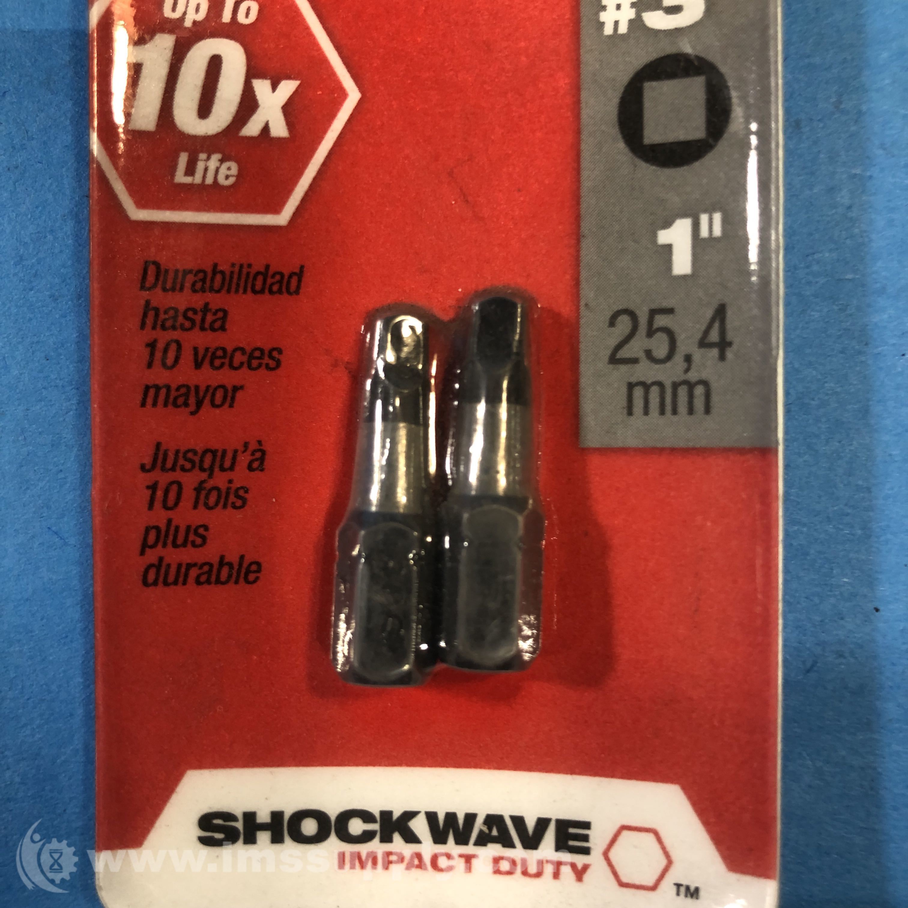 Milwaukee Power Tools 48-32-4423 Square Recess Insert Bits #3 1 - IMS ...