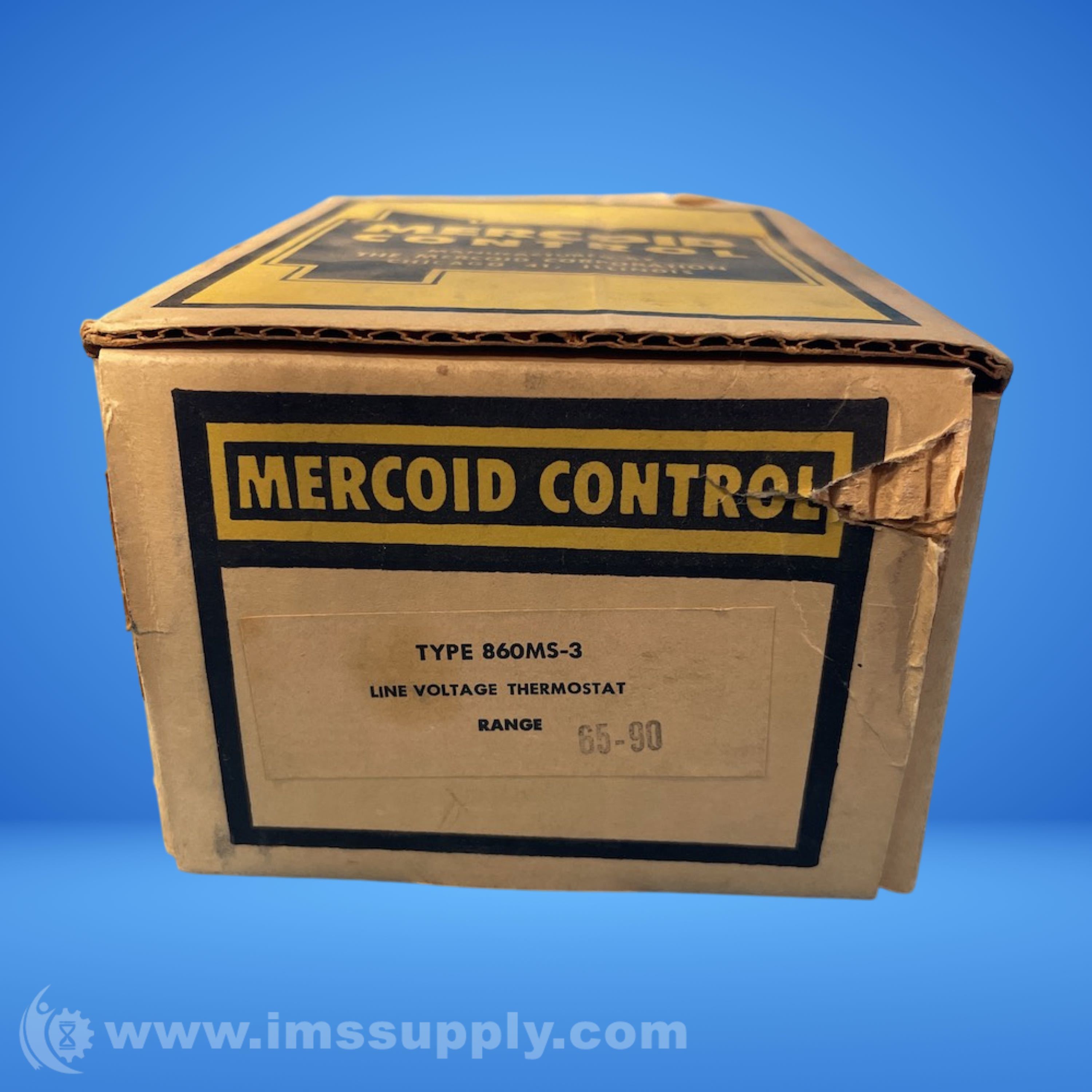Mercoid 860MS-3 Line Voltage Thermostat - IMS Supply