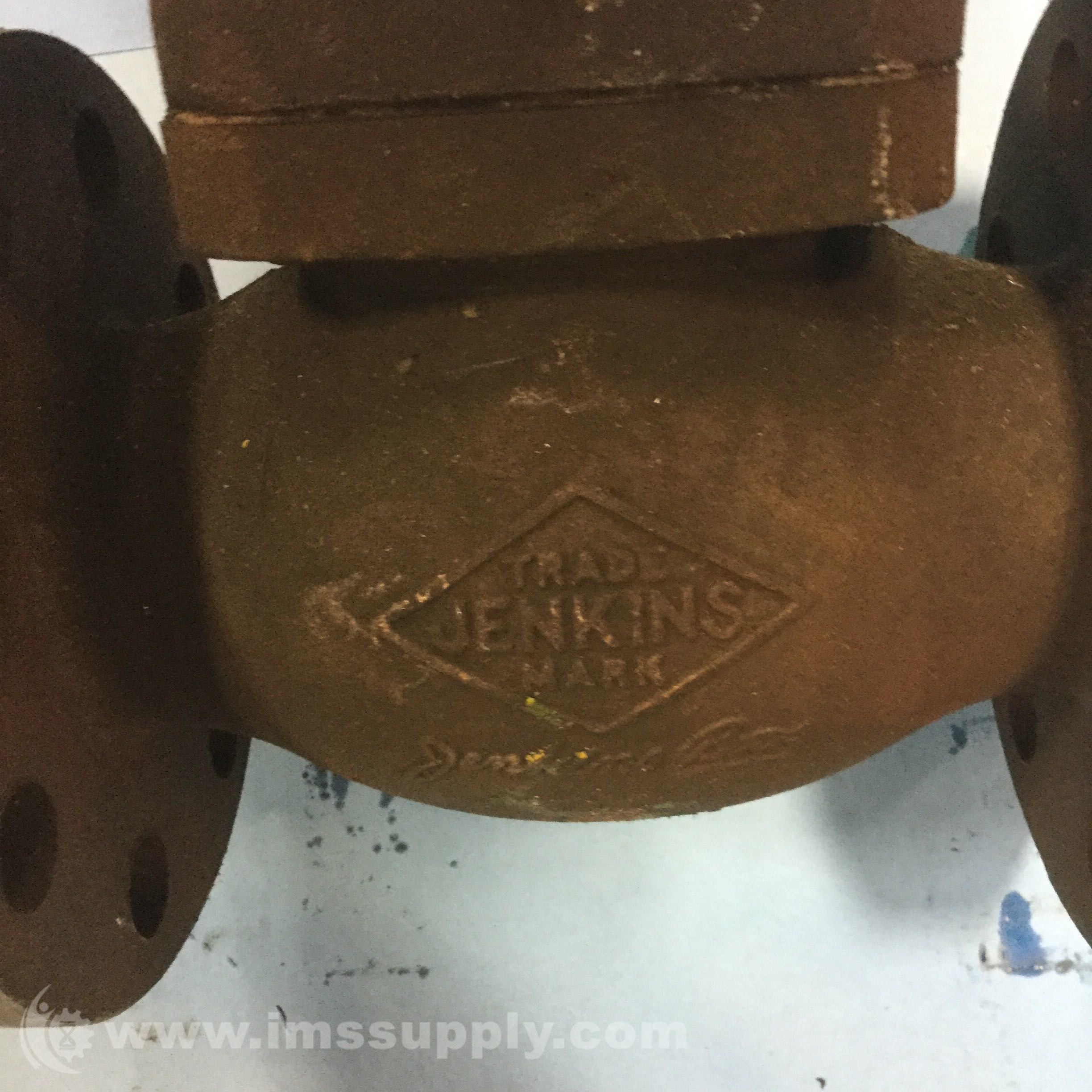 Jenkins Bros Valve 3 Brass Gate Valve IMS Supply