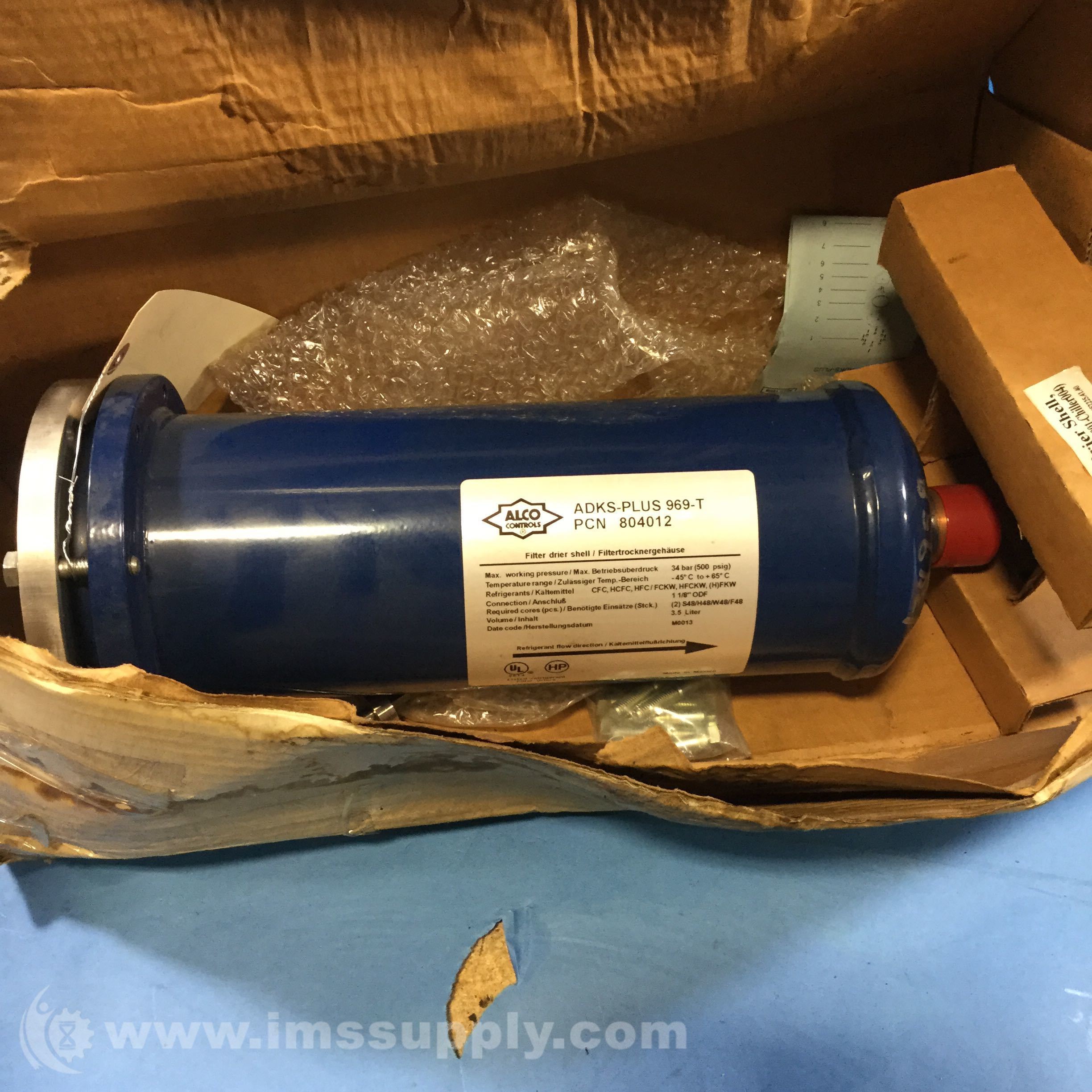 Alco Controls ADKS-PLUS 969-T Filter Drier Shells - IMS Supply