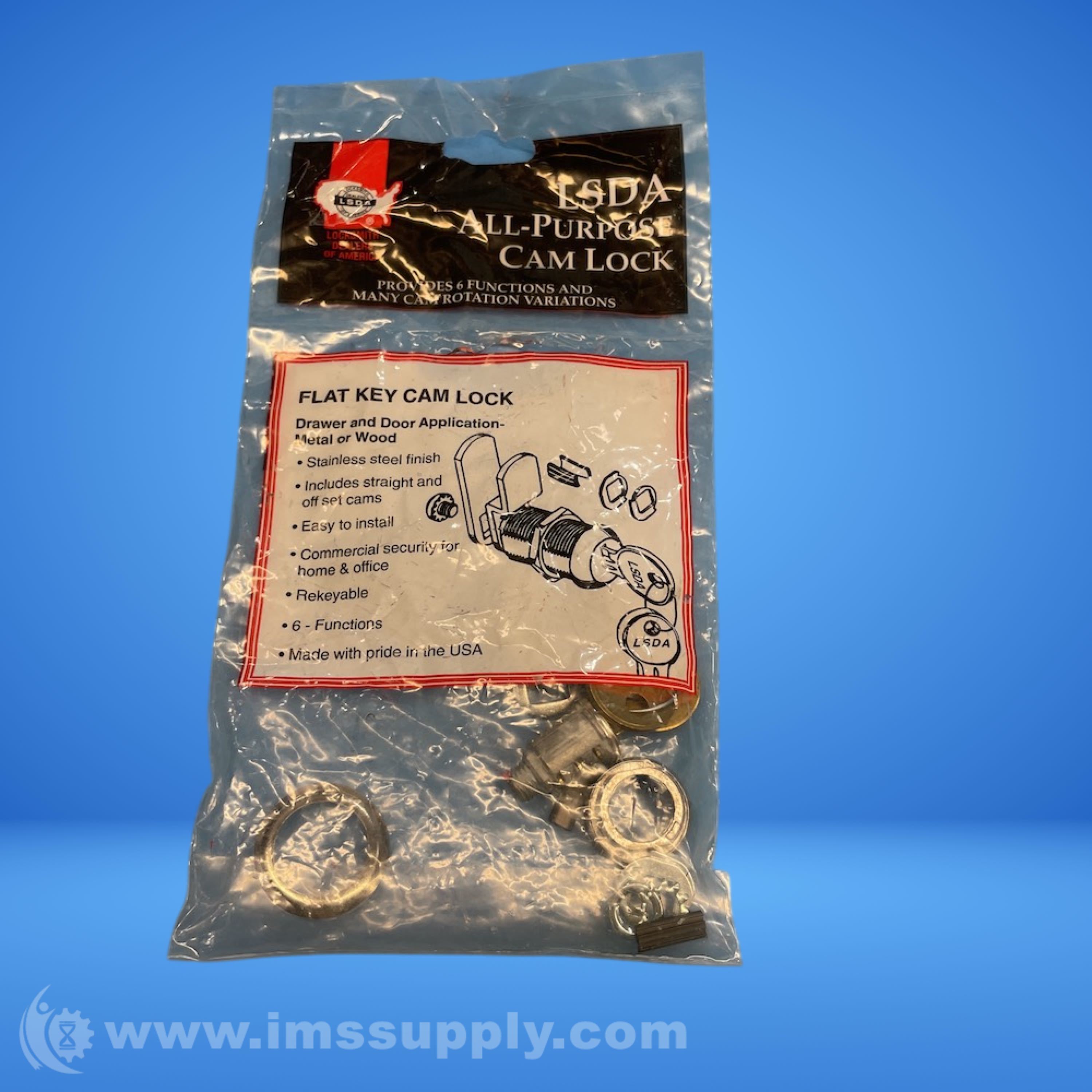 LSDA CL38 KD Cam Lock - IMS Supply