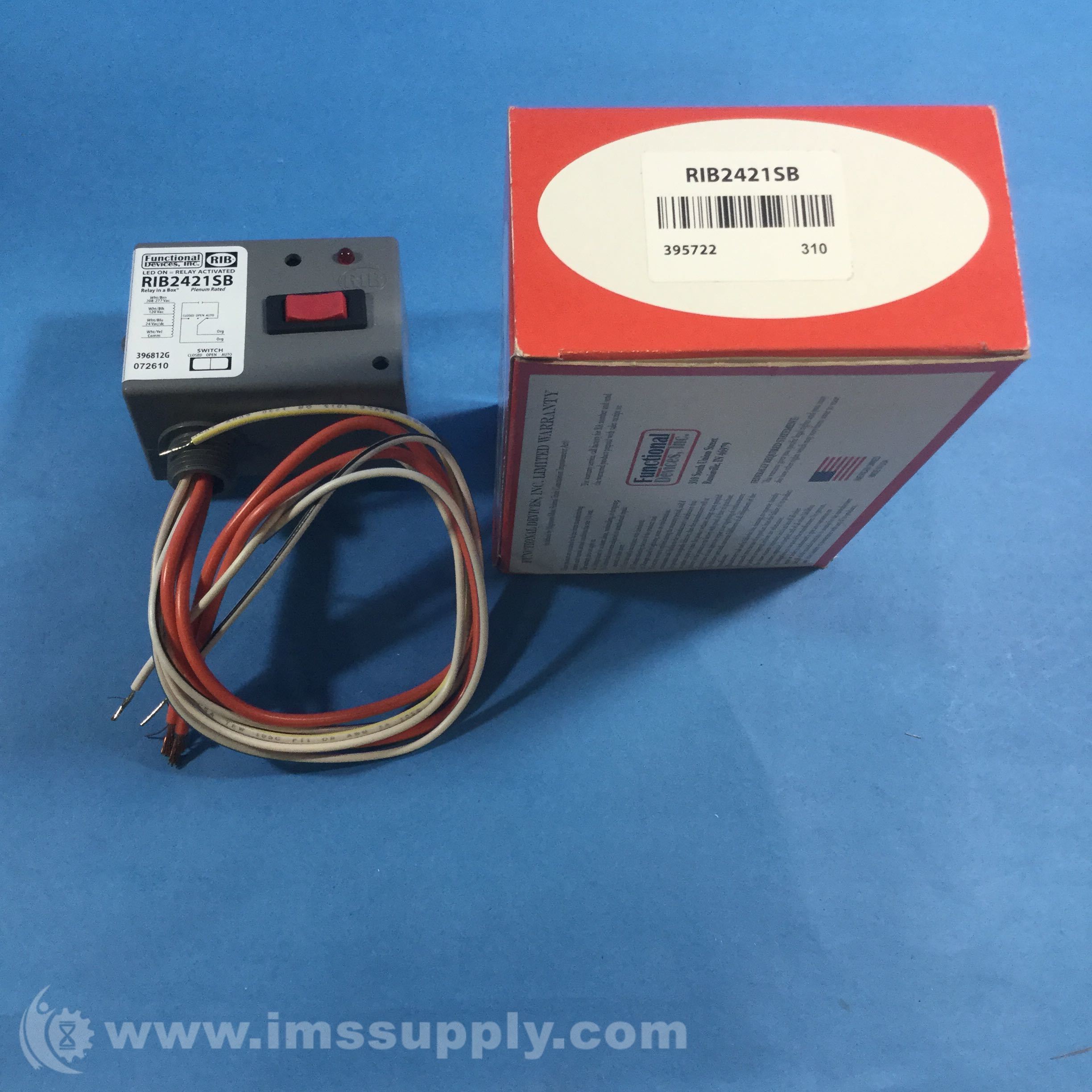 Functional Devices RIB2421SB RIB Relay IMS Supply