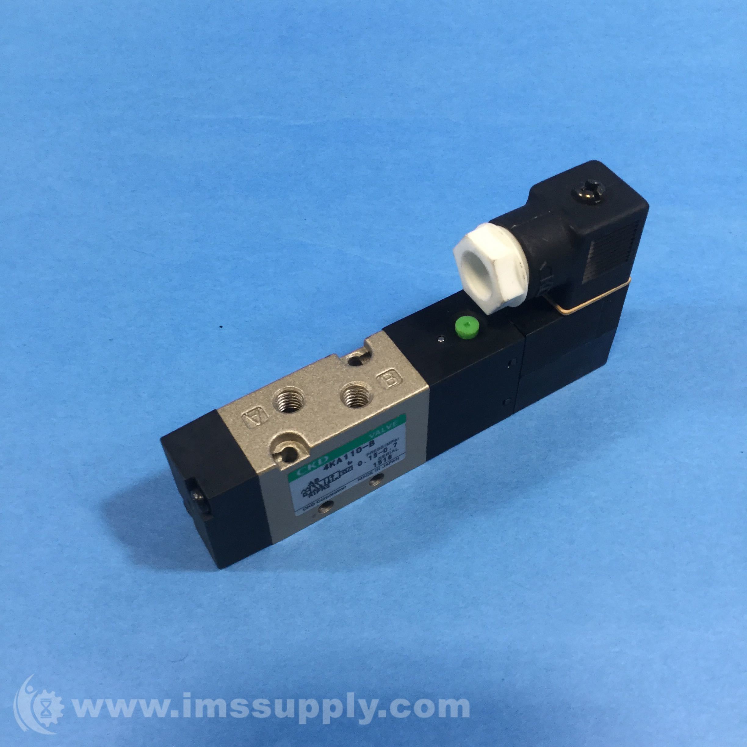 CKD 4KA110-B Solenoid Valve - IMS Supply CKD 4KA110-B Solenoid Valve - IMS Supply