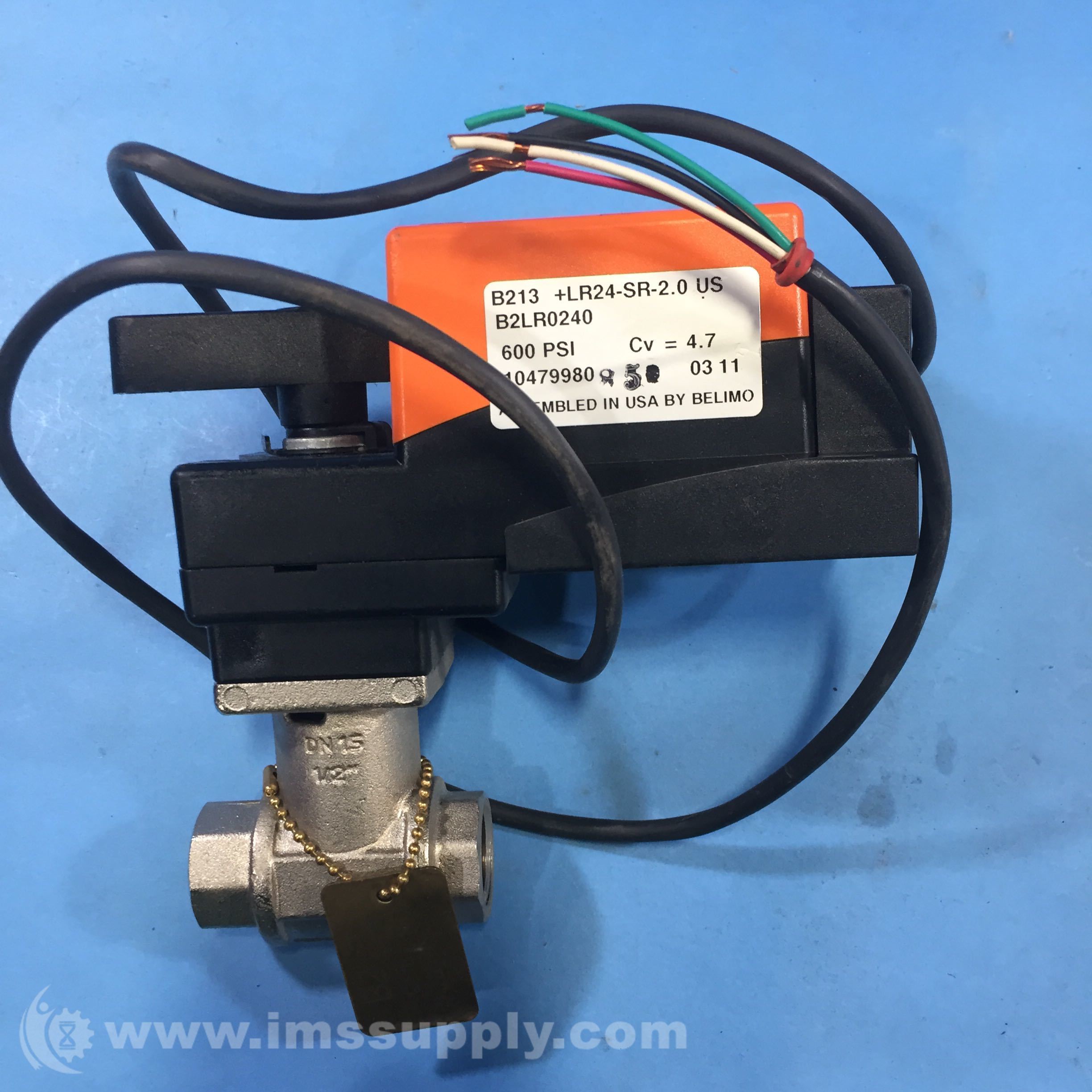 Belimo LR24SR2.0 US NonSpring Return Valve Actuator IMS Supply