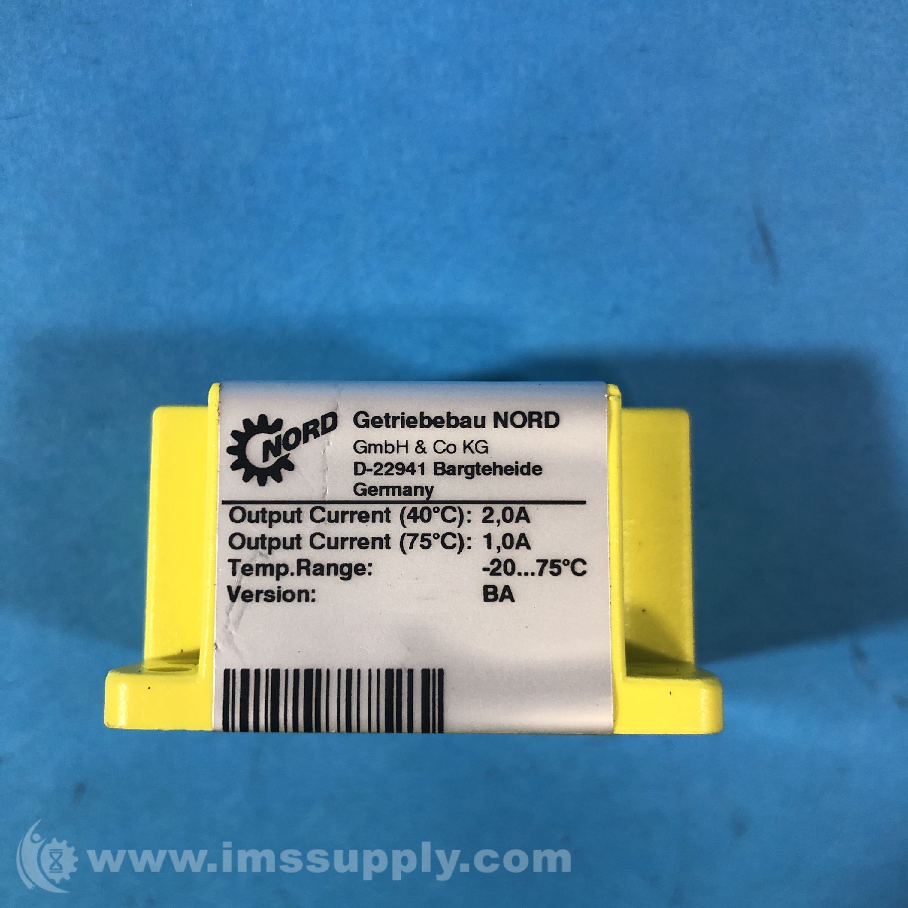 Dスタイル Nord 19141010 D-22941 Brake Rectifier AC200-480V - IMS Supply