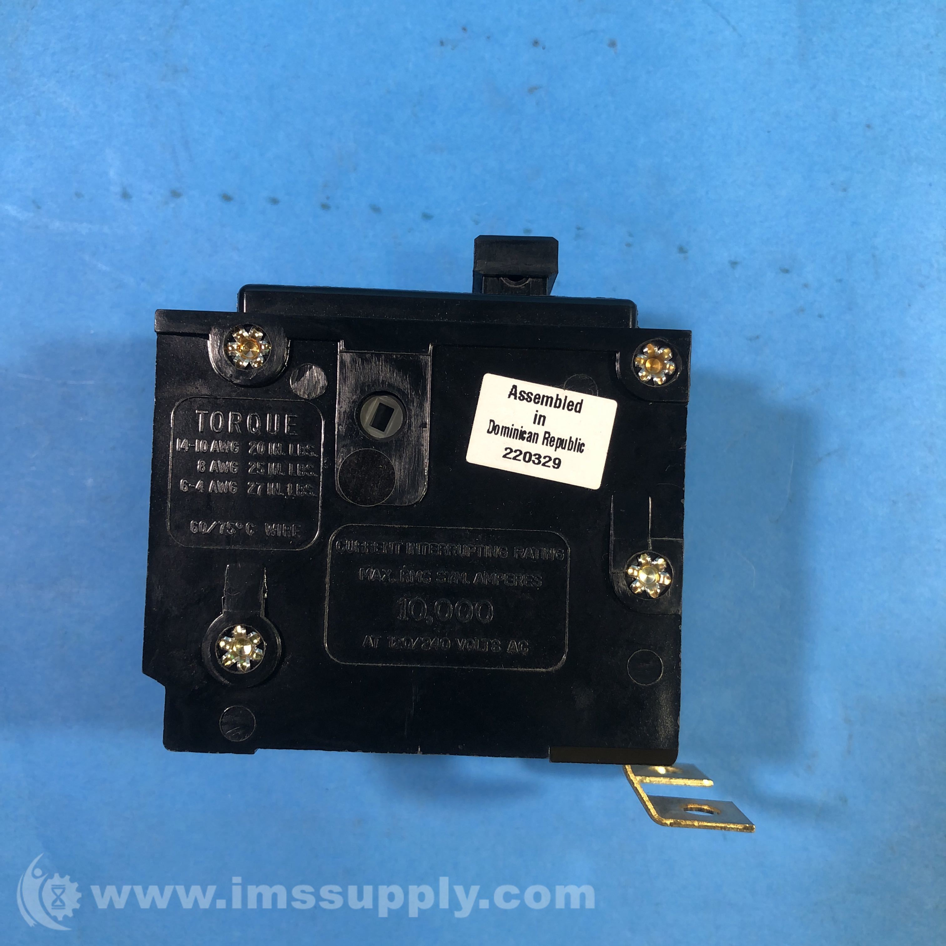 Cutler Hammer 2 Pole 25 Amp Circuit Breaker - IMS Supply