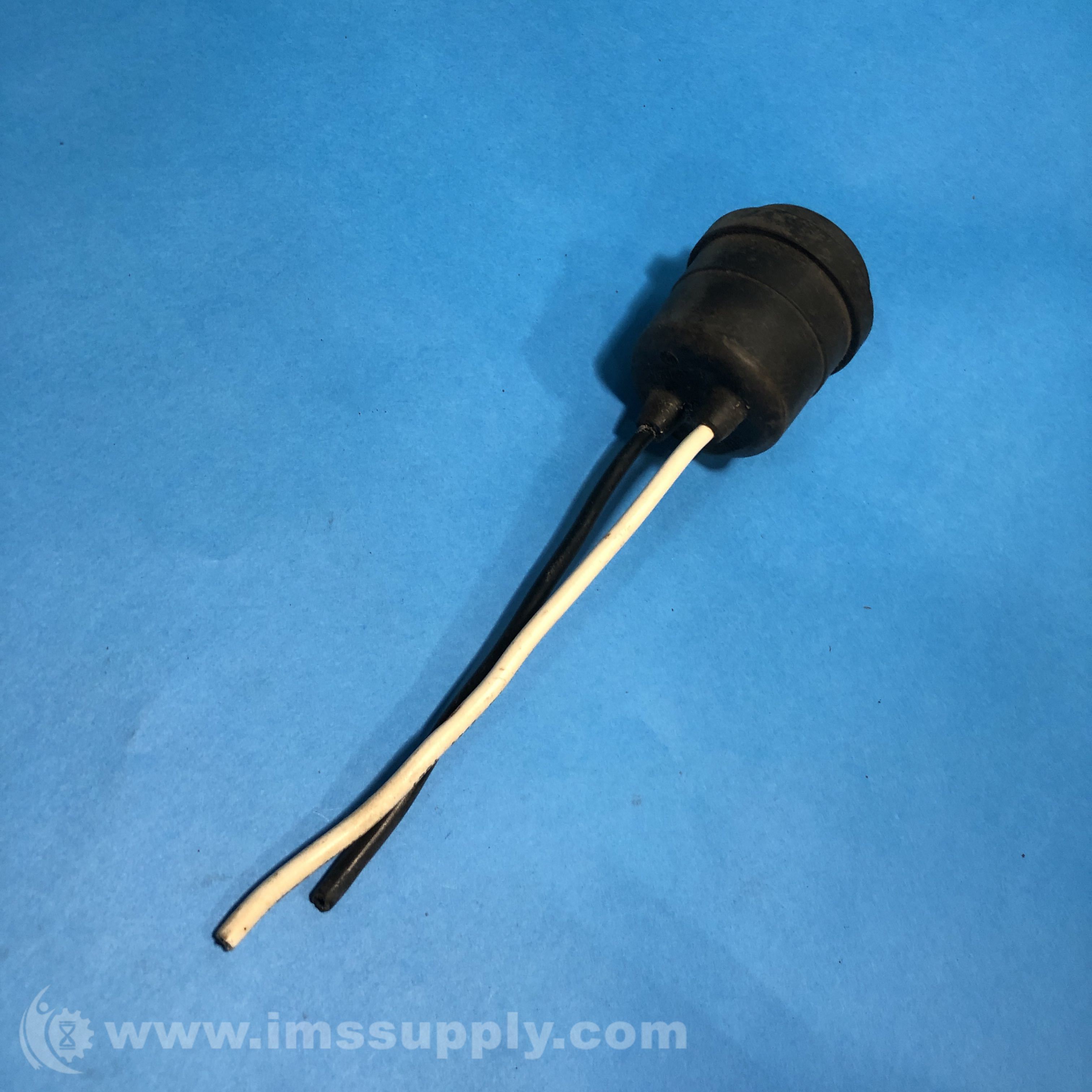 Leviton Weatherproof E26 Base Black Nylon Pigtail Socket IMS Supply