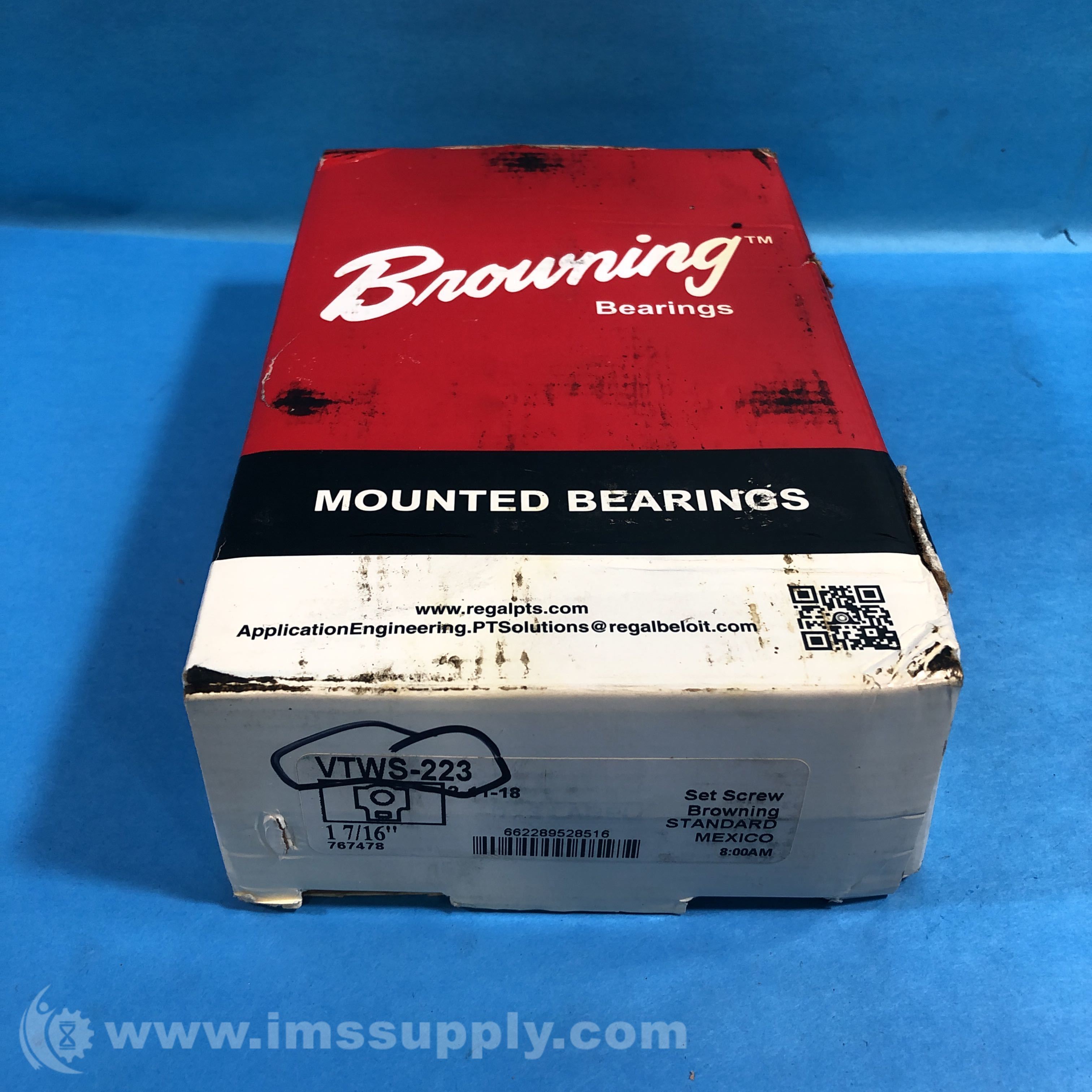 Browning VTWS223 TakeUp Ball Bearing Unit IMS Supply