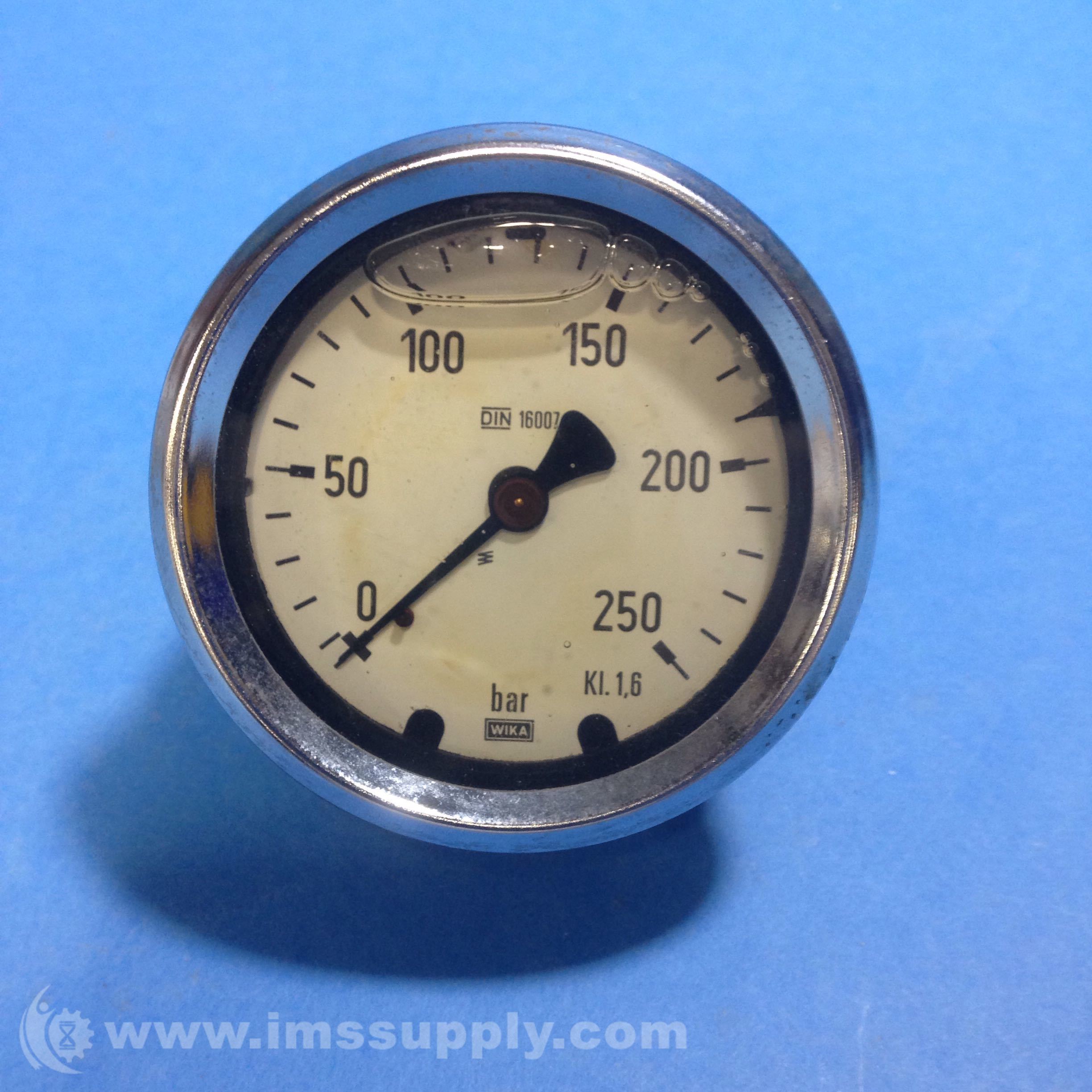 Wika DIN 16007 - IMS Supply