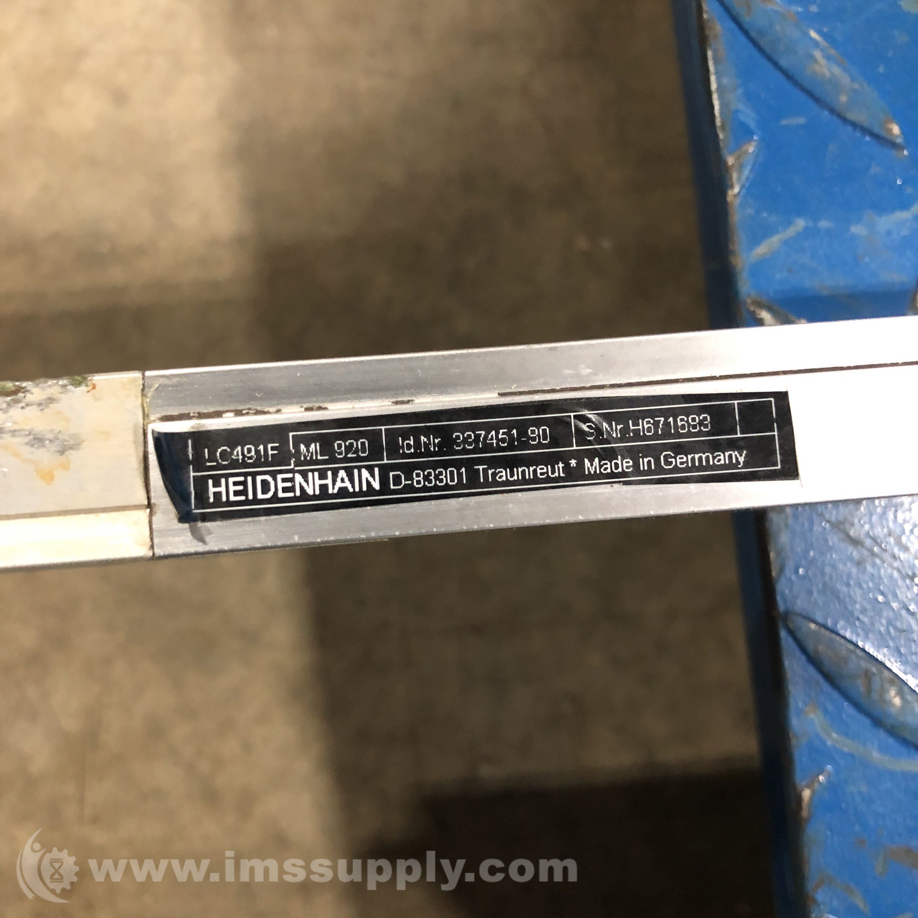 Heidenhain Corp D83301 Linear Encoder IMS Supply
