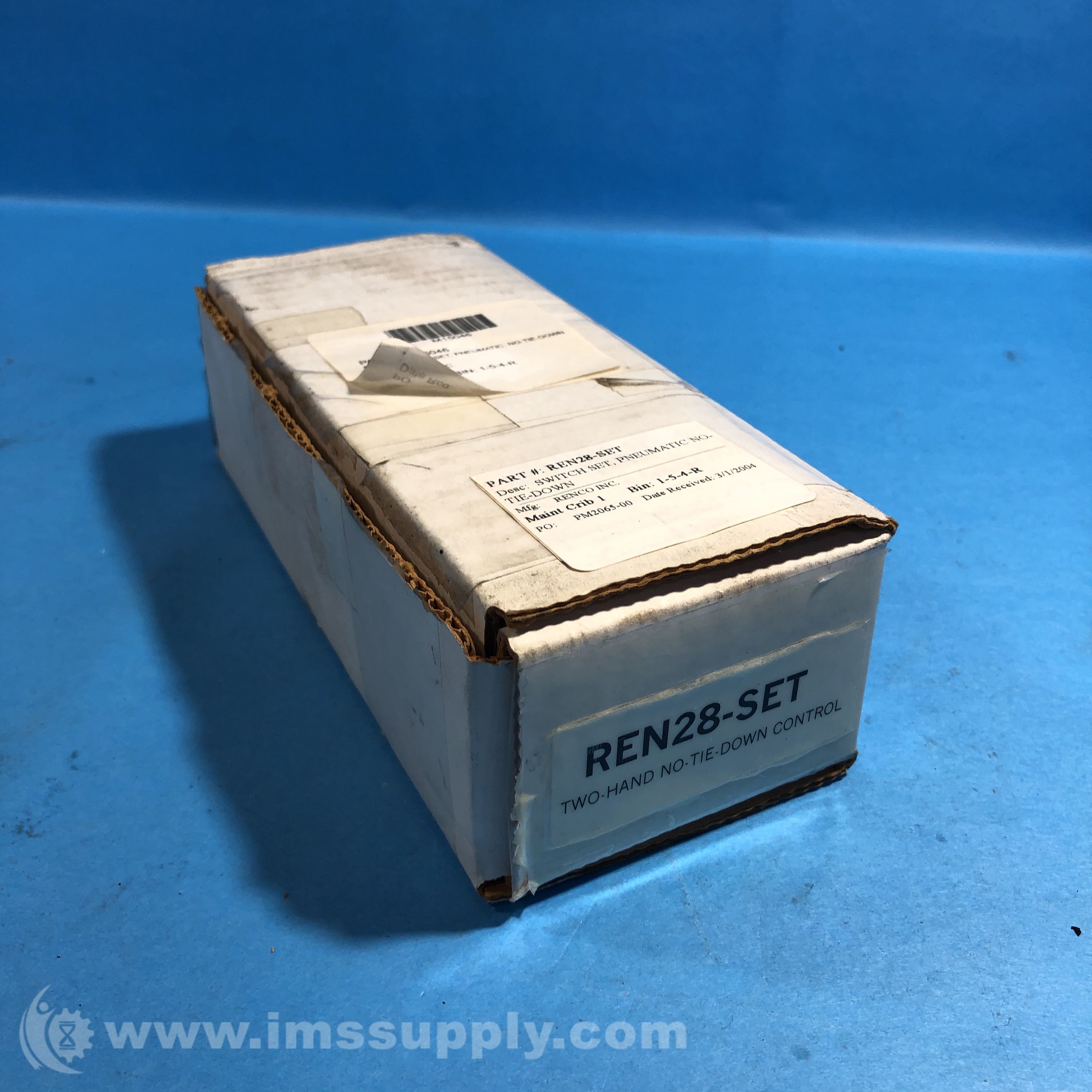 Renco Electronics Inc. REN28-SET Push Button Valve Set - IMS Supply