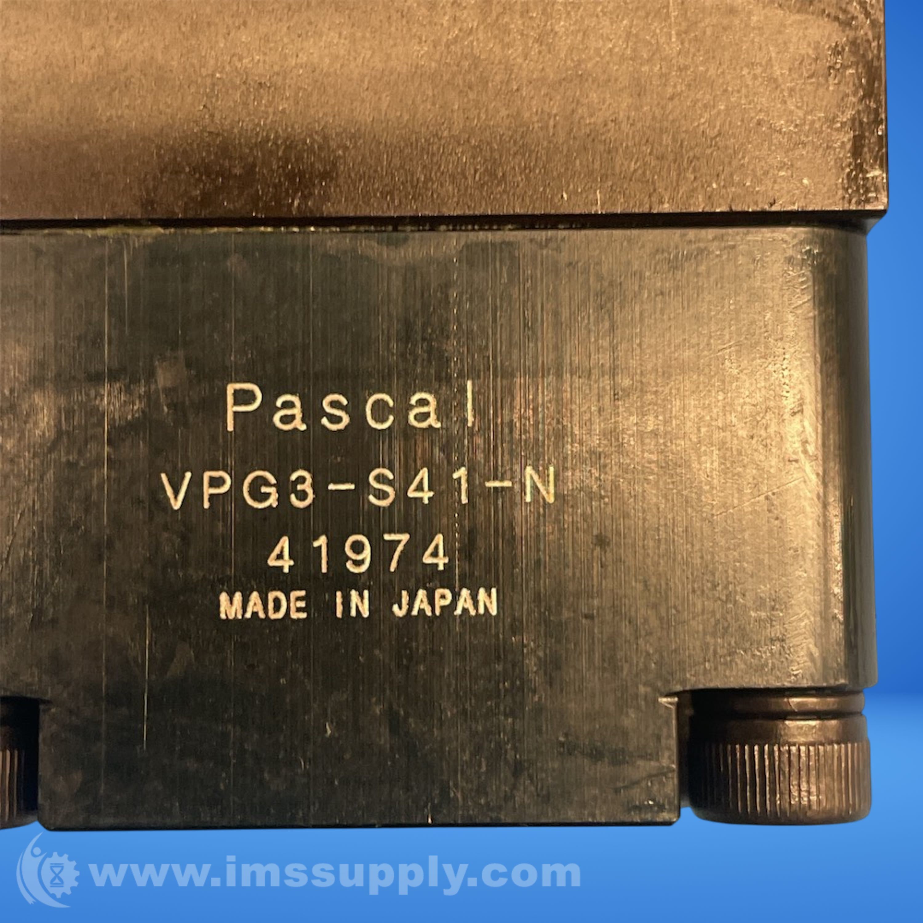 PASCAL VPG3-S41-N Valve - IMS Supply